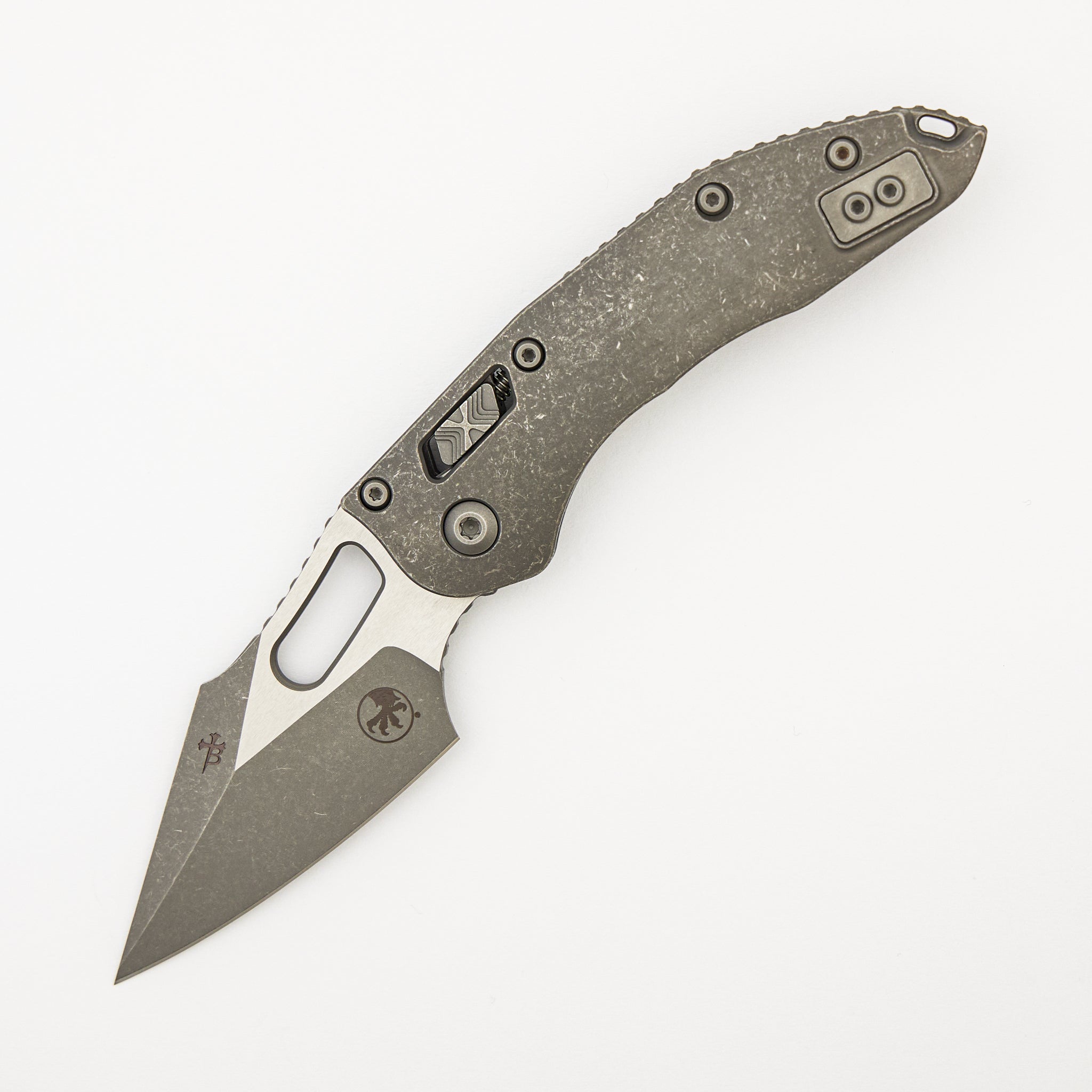 "Marfione Select" Stitch - RAM-LOK Apocalyptic Finish Slab Side Titanium 169RL-10APMS1