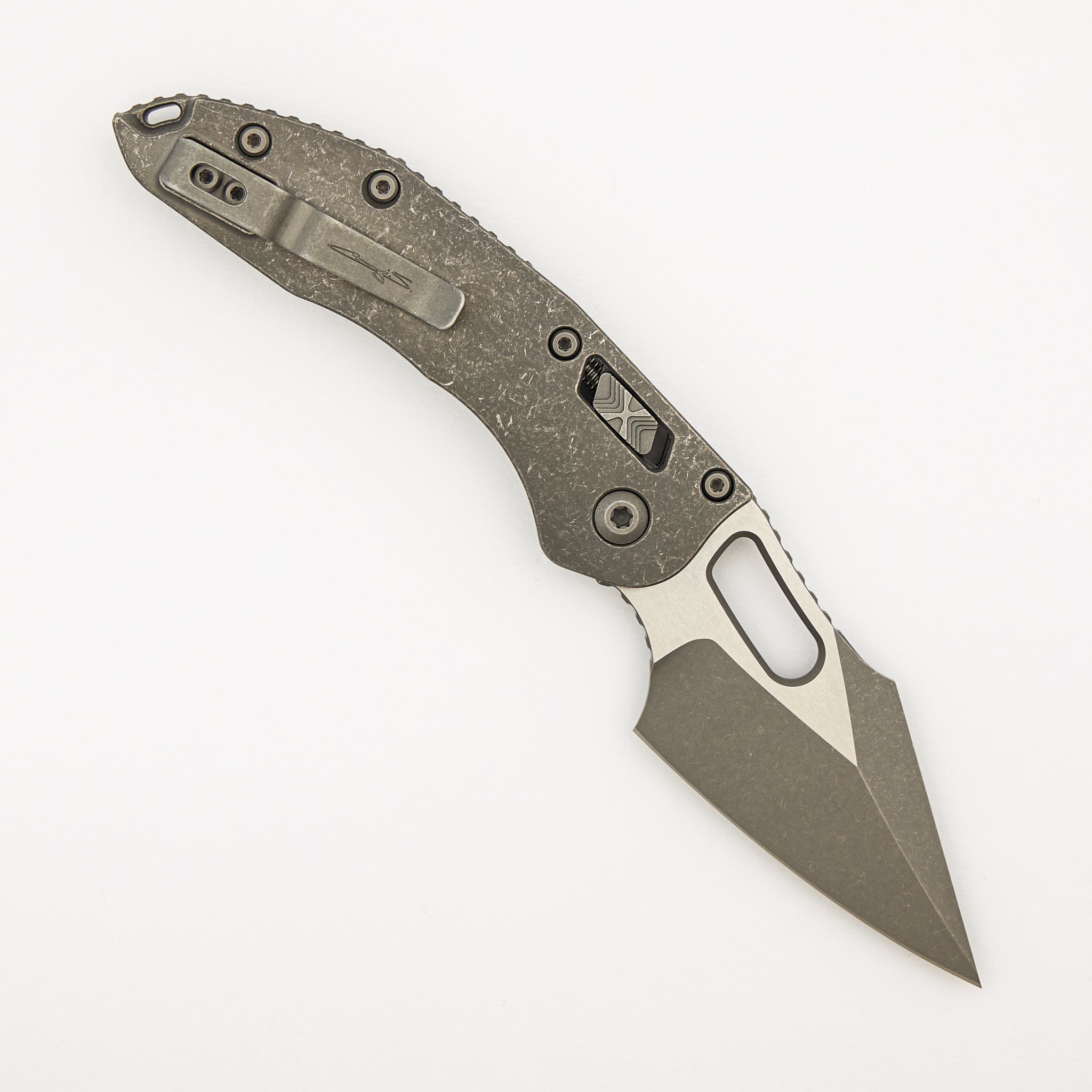 "Marfione Select" Stitch - RAM-LOK Apocalyptic Finish Slab Side Titanium 169RL-10APMS1