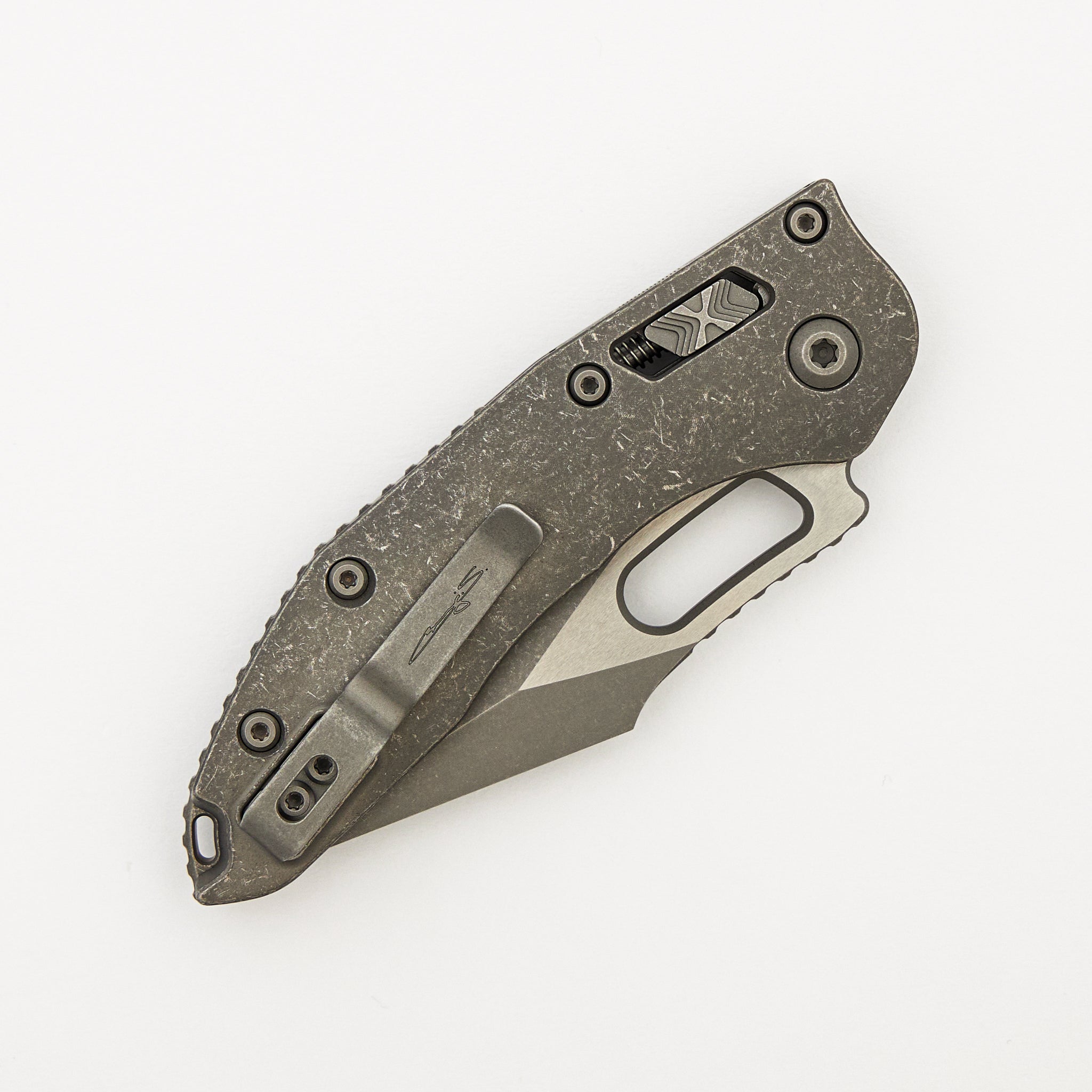 "Marfione Select" Stitch - RAM-LOK Apocalyptic Finish Slab Side Titanium 169RL-10APMS1