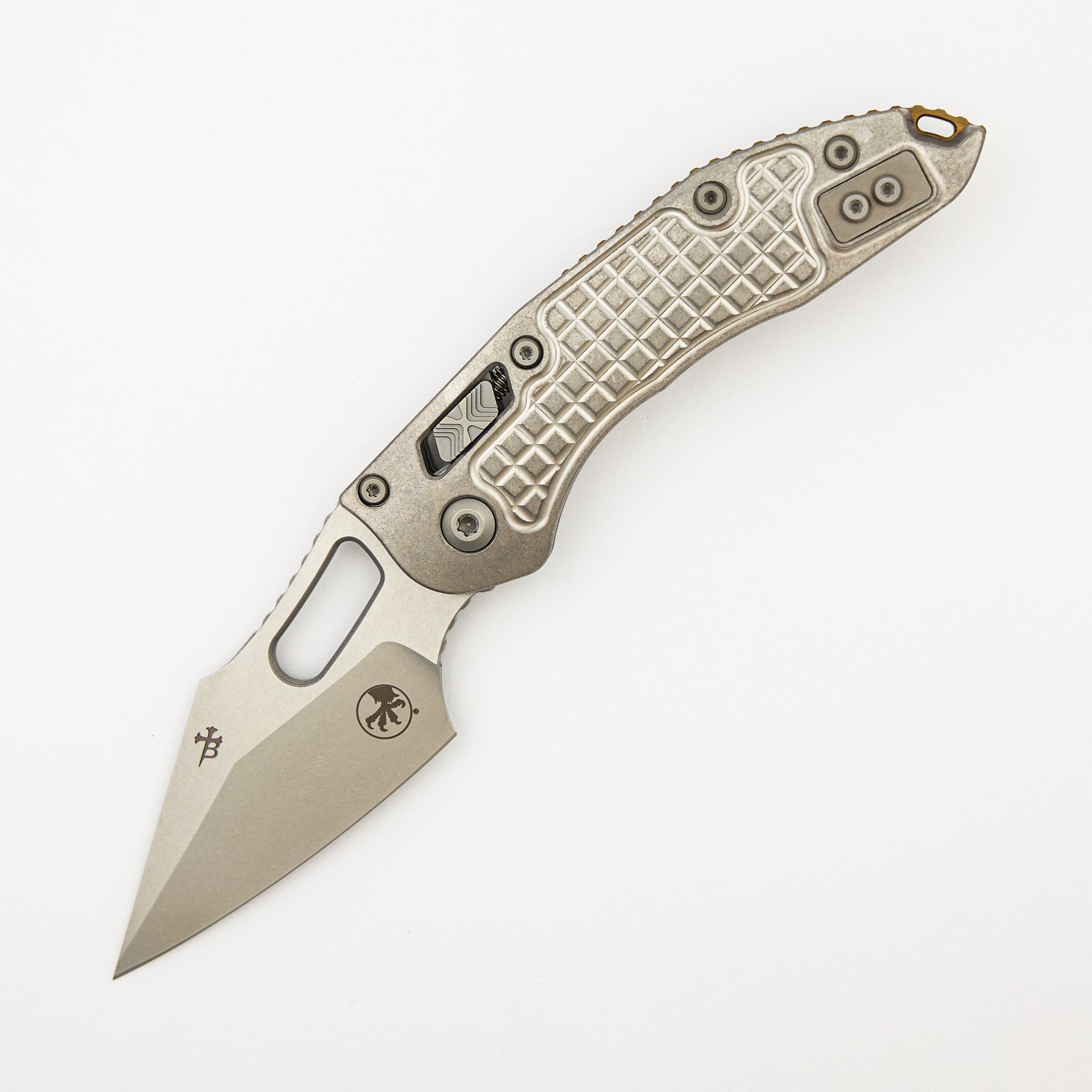 "Marfione Select" Stitch - RAM-LOK Stonewash Finish Frag Pattern Titanium W/ Bronze Titanium Accent 169RL-10FRMS1