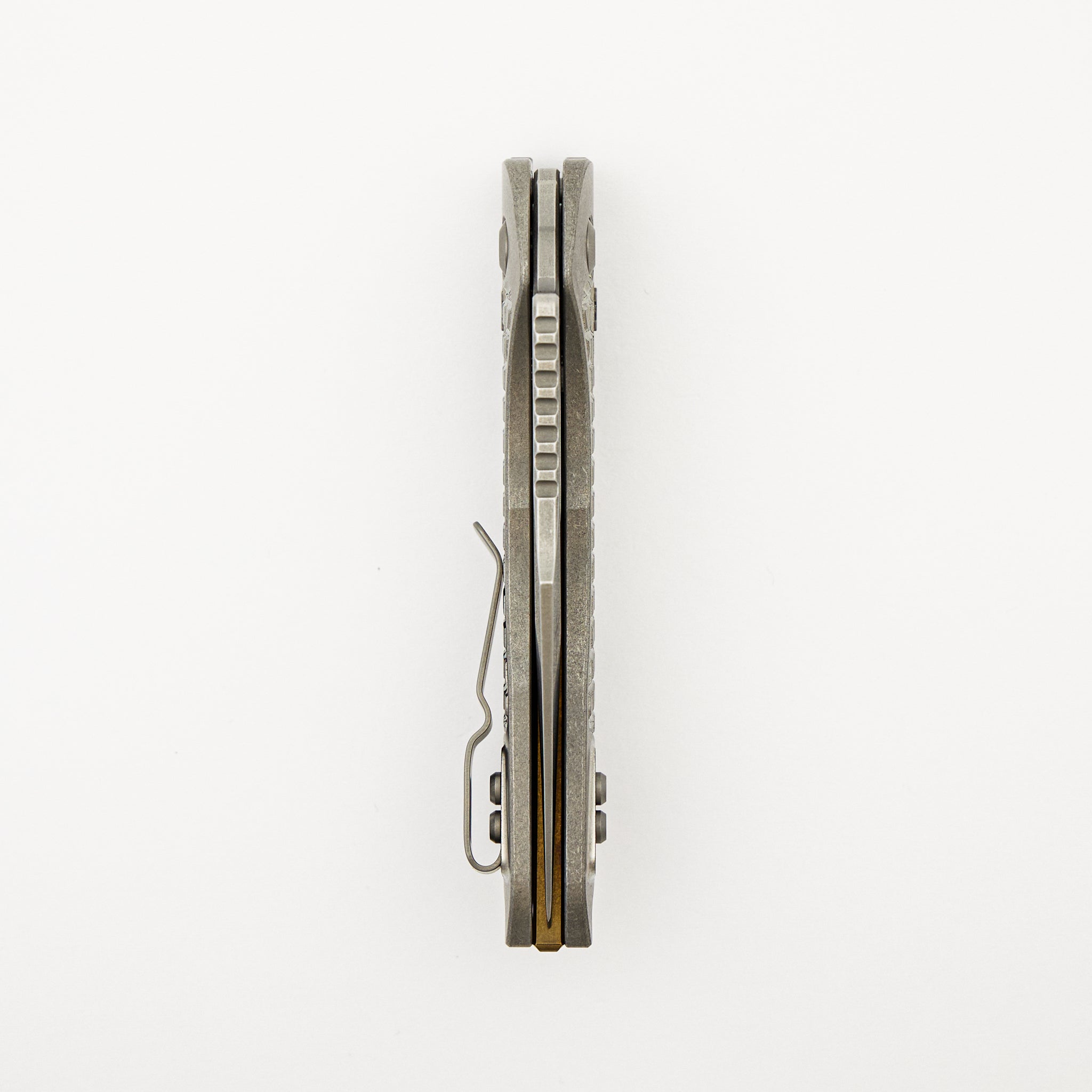 "Marfione Select" Stitch - RAM-LOK Stonewash Finish Frag Pattern Titanium W/ Bronze Titanium Accent 169RL-10FRMS1