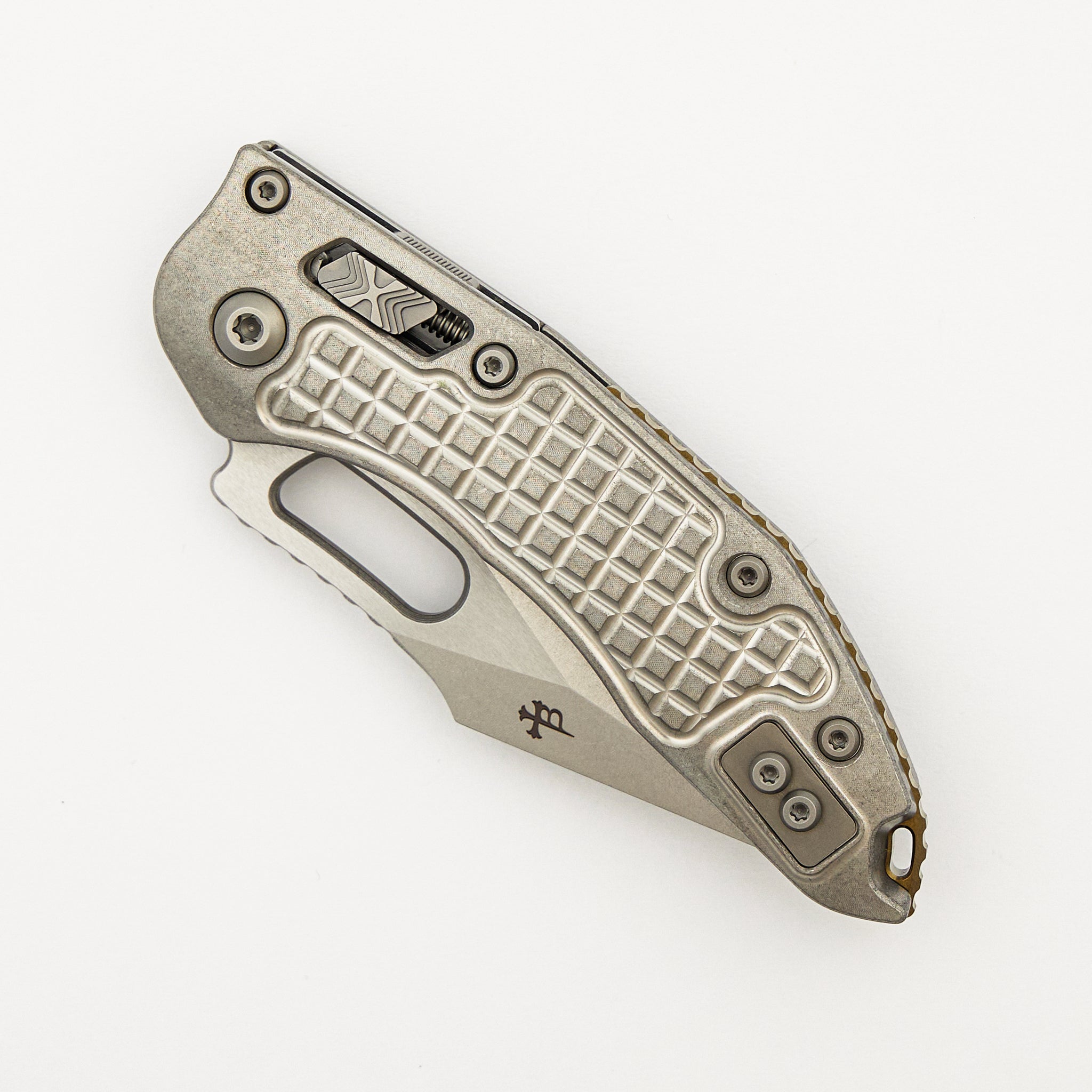 "Marfione Select" Stitch - RAM-LOK Stonewash Finish Frag Pattern Titanium W/ Bronze Titanium Accent 169RL-10FRMS1