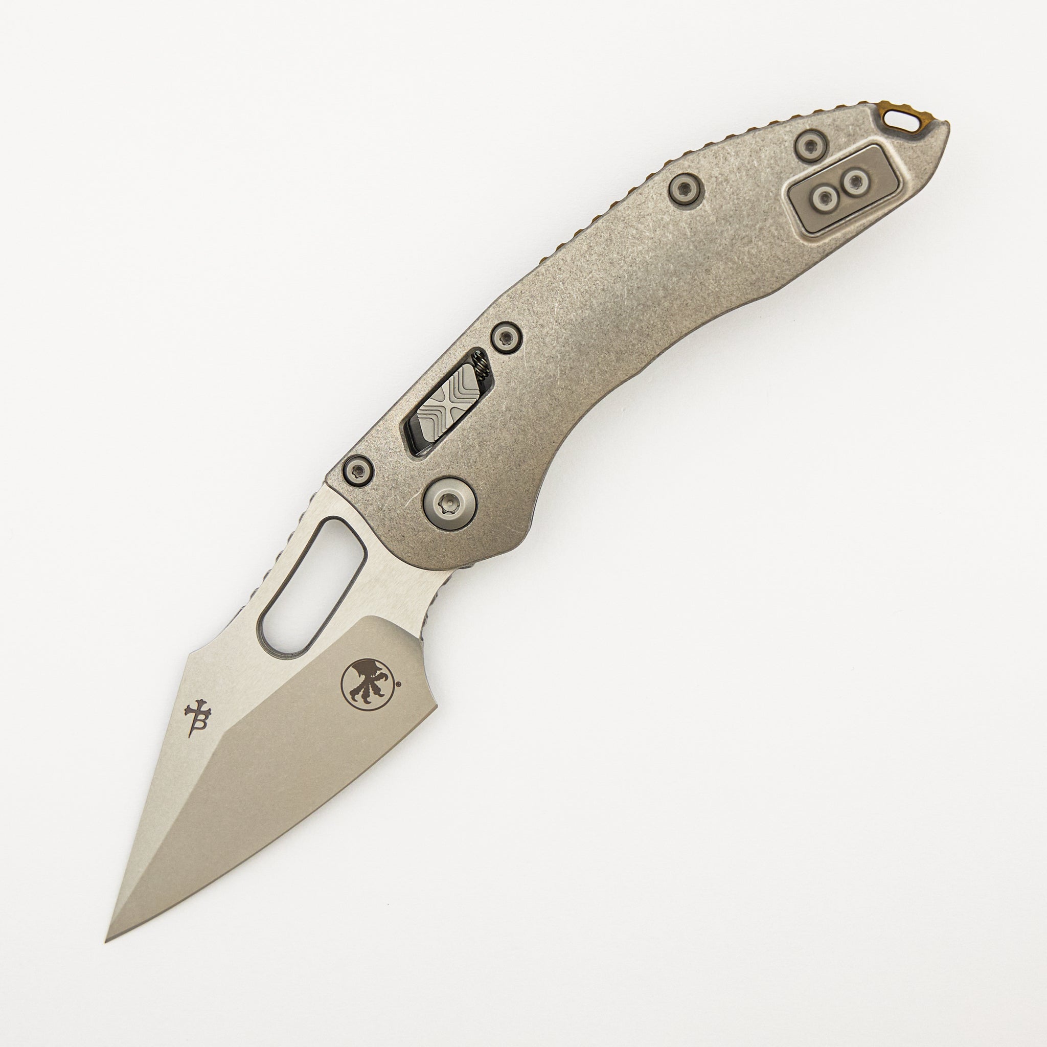 "Marfione Select" Stitch - RAM-LOK Stonewash Finish Slab Side Titanium W/ Bronze Titanium Accent 169RL-10MS1