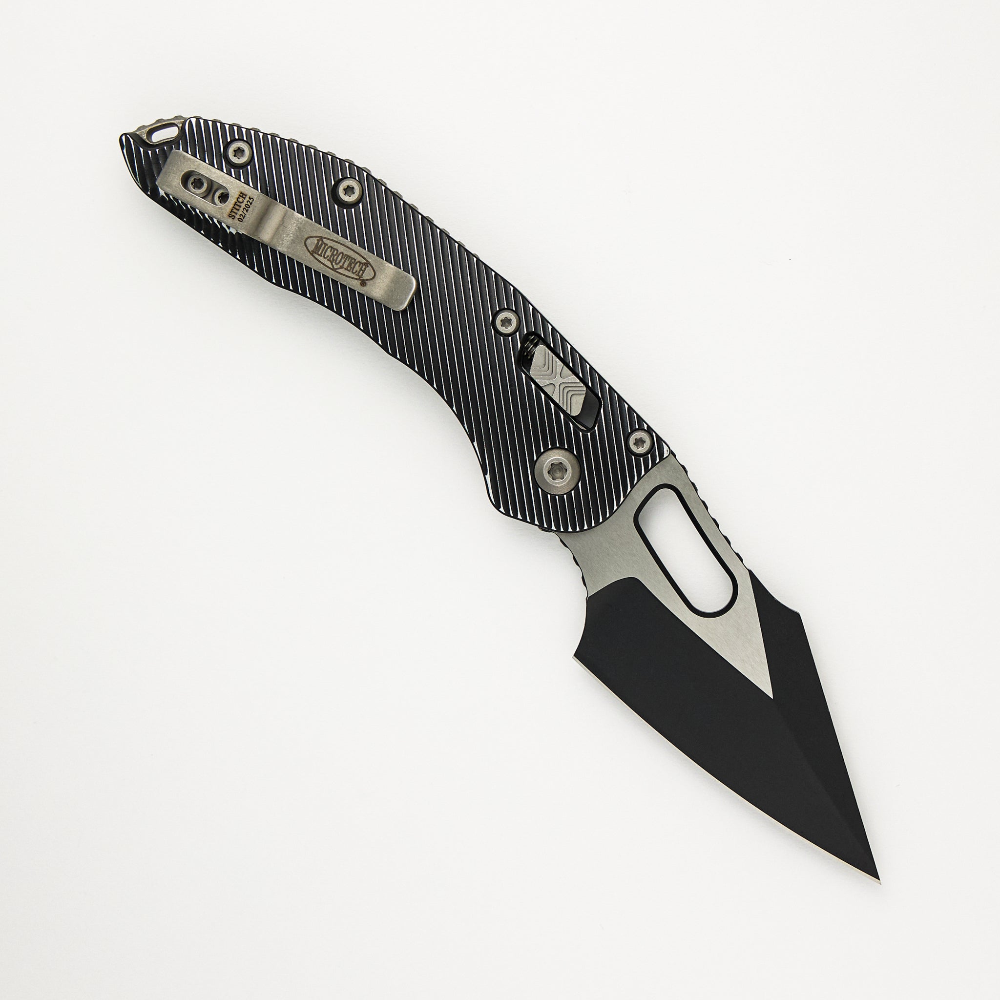 Stitch – RAM-LOK S/E Fluted Distressed Black Standard Apocalyptic 169RL-1 FLDBK (Borka Blades Design)