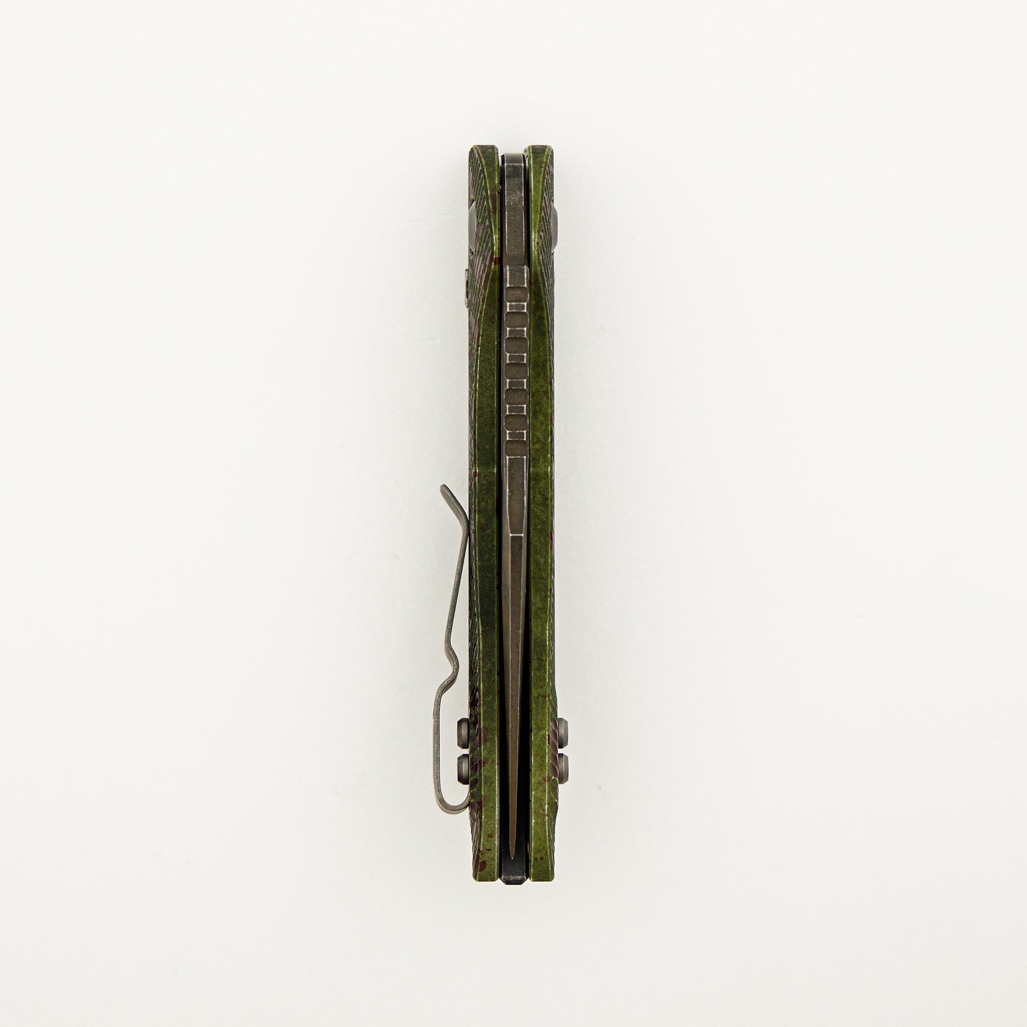 "Signature Series" Stitch – RAM-LOK S/E Outbreak Fluted Partial Serrated 169RL-2 FLOBS (Borka Blades Design)