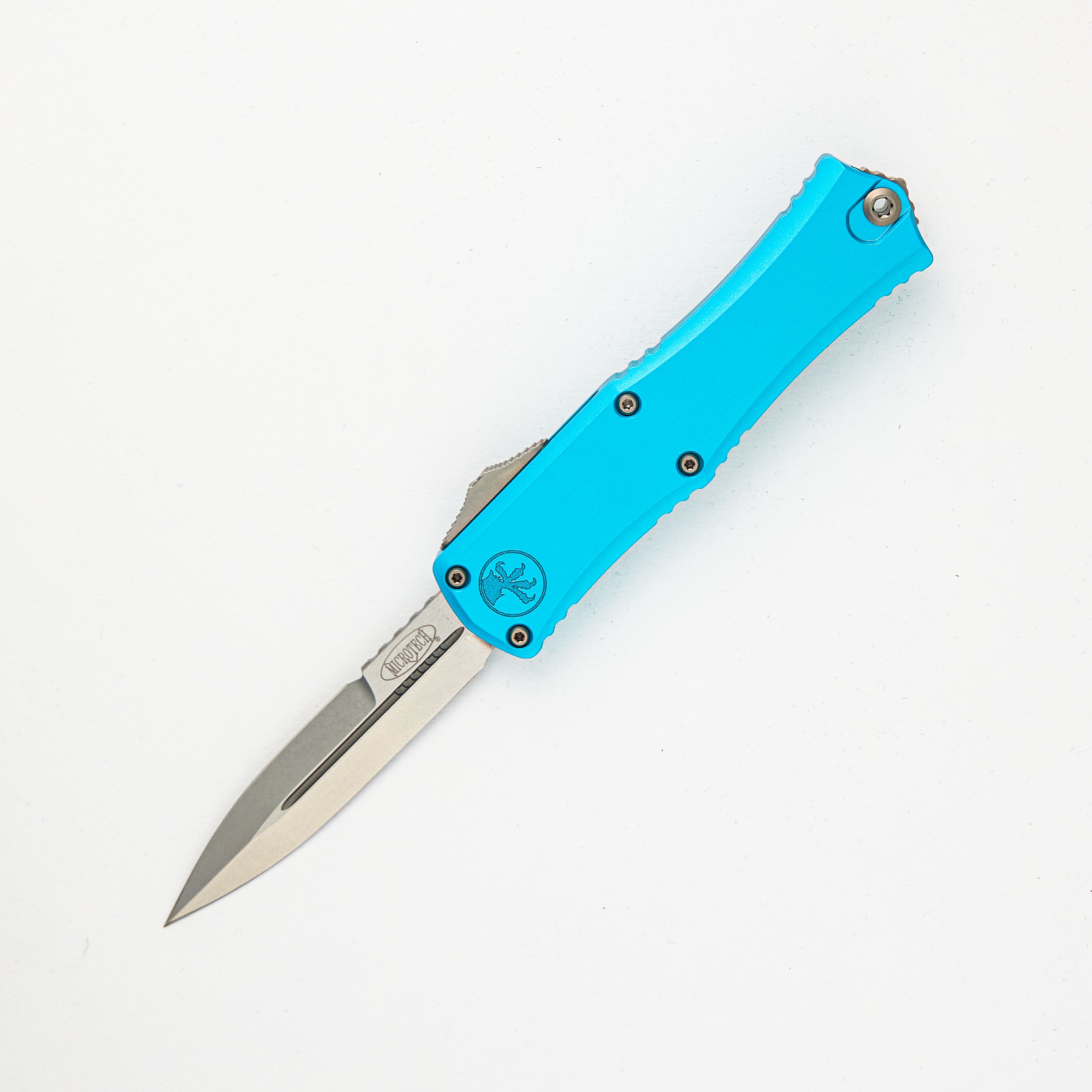 Microtech Mini Hera II Bayonet Turquoise Stonewashed Standard 1701M-10TQ
