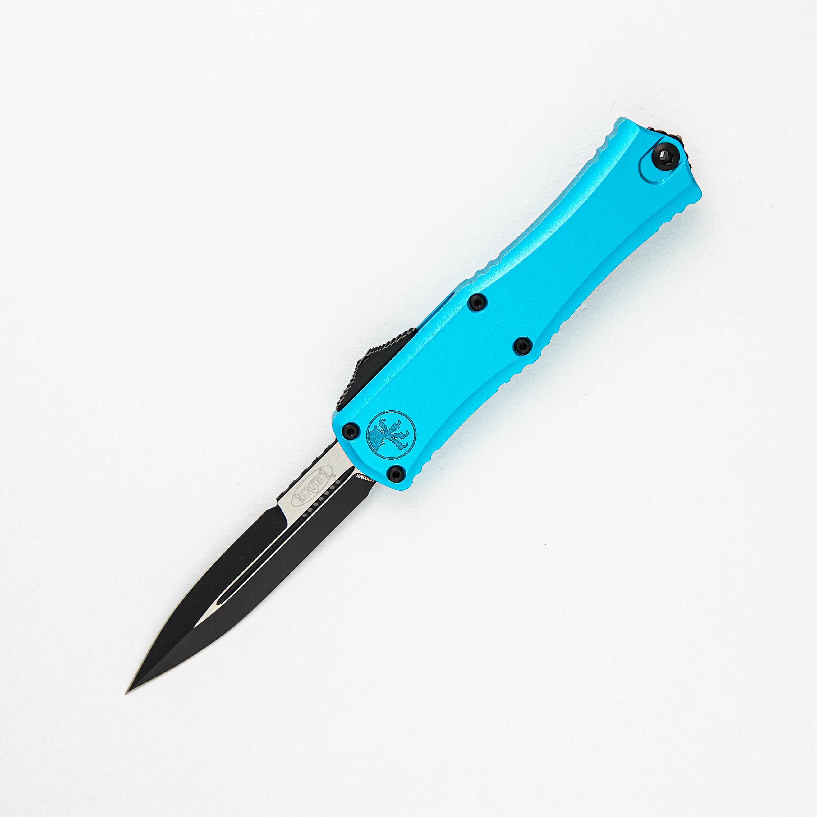 Microtech Mini Hera II Bayonet Turquoise Black Standard 1701M-1TQ
