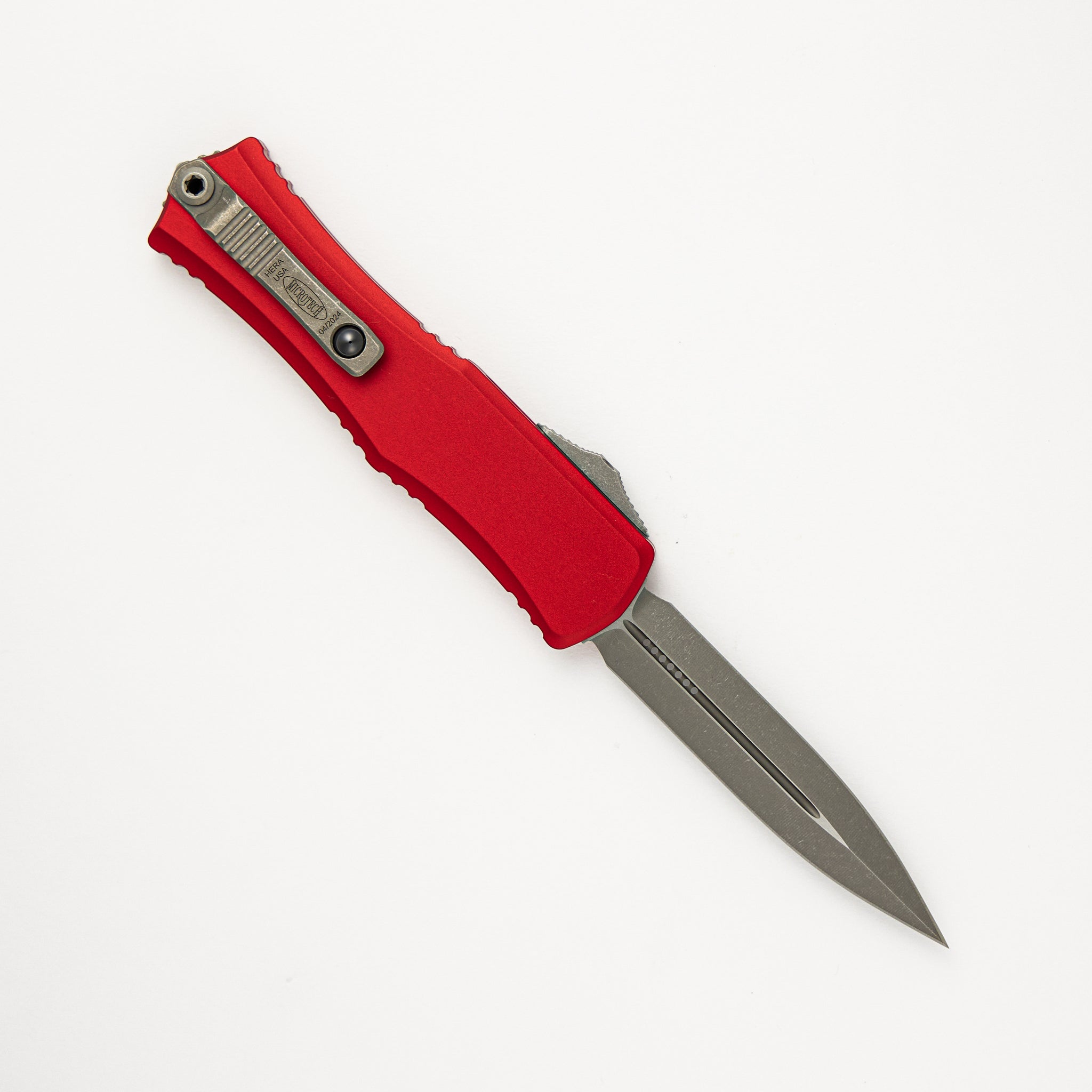 Microtech Mini Hera II D/E Red Apocalyptic Standard 1702M-10 APRD