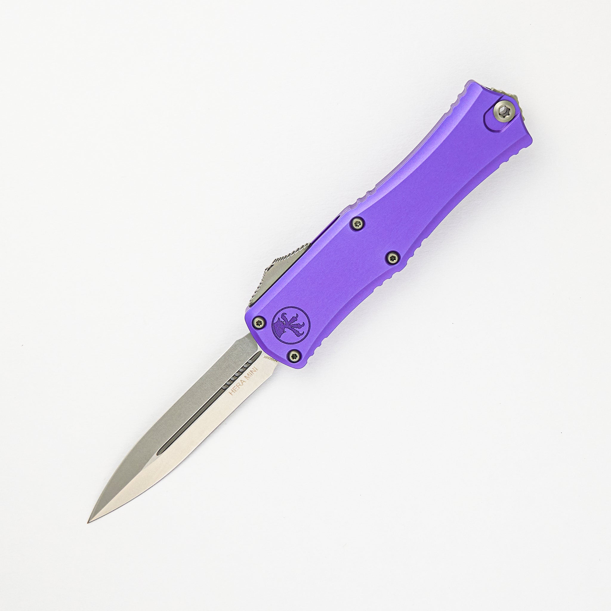 Microtech Mini Hera II D/E PURPLE STONEWASH Standard 1702M-10 PU