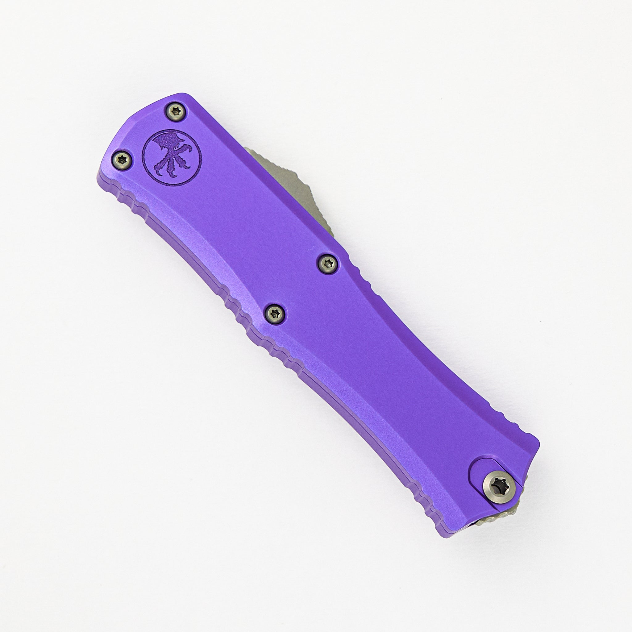 Microtech Mini Hera II D/E PURPLE STONEWASH Standard 1702M-10 PU