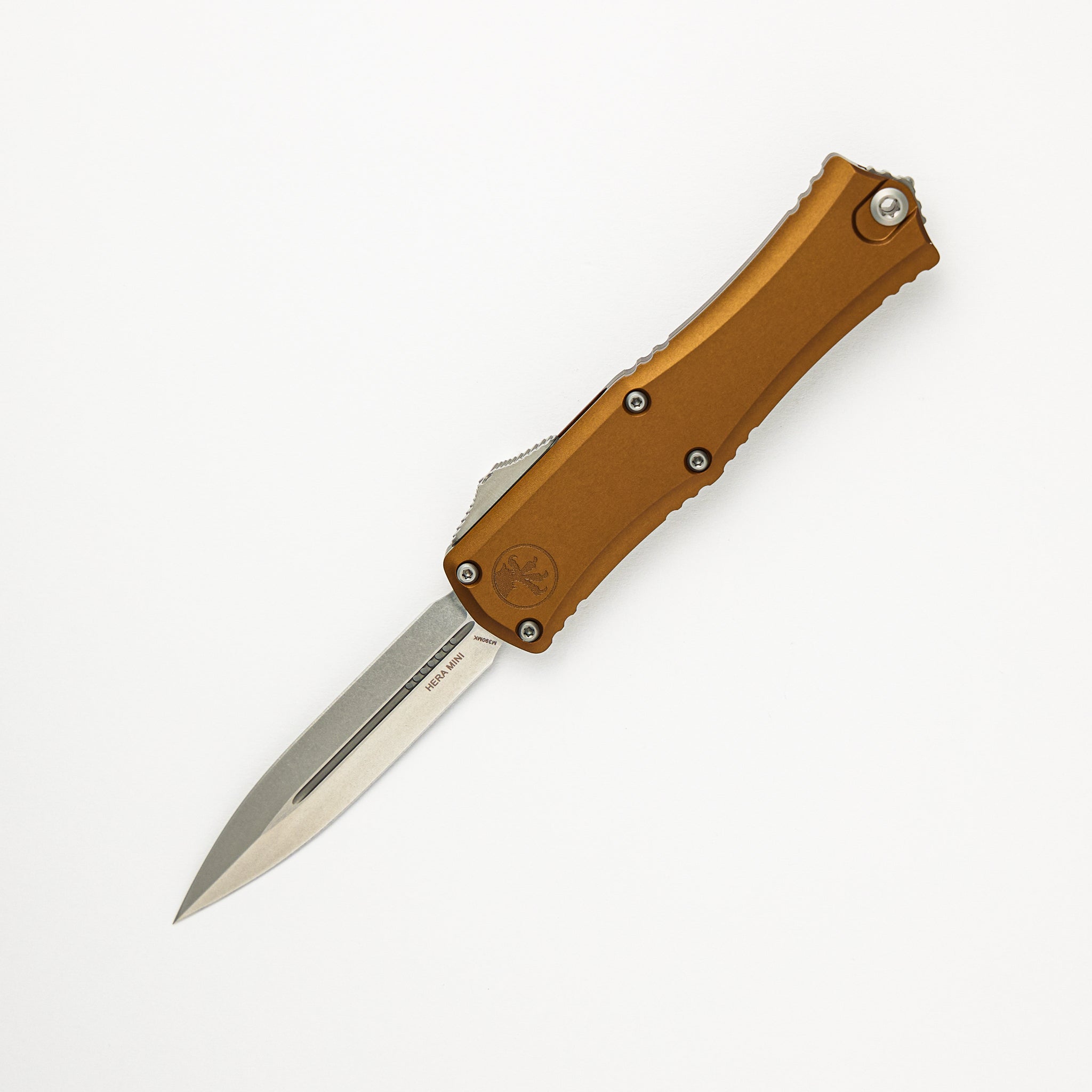 Microtech Mini Hera II D/E Tan Stonewash Standard 1702M-10 TA