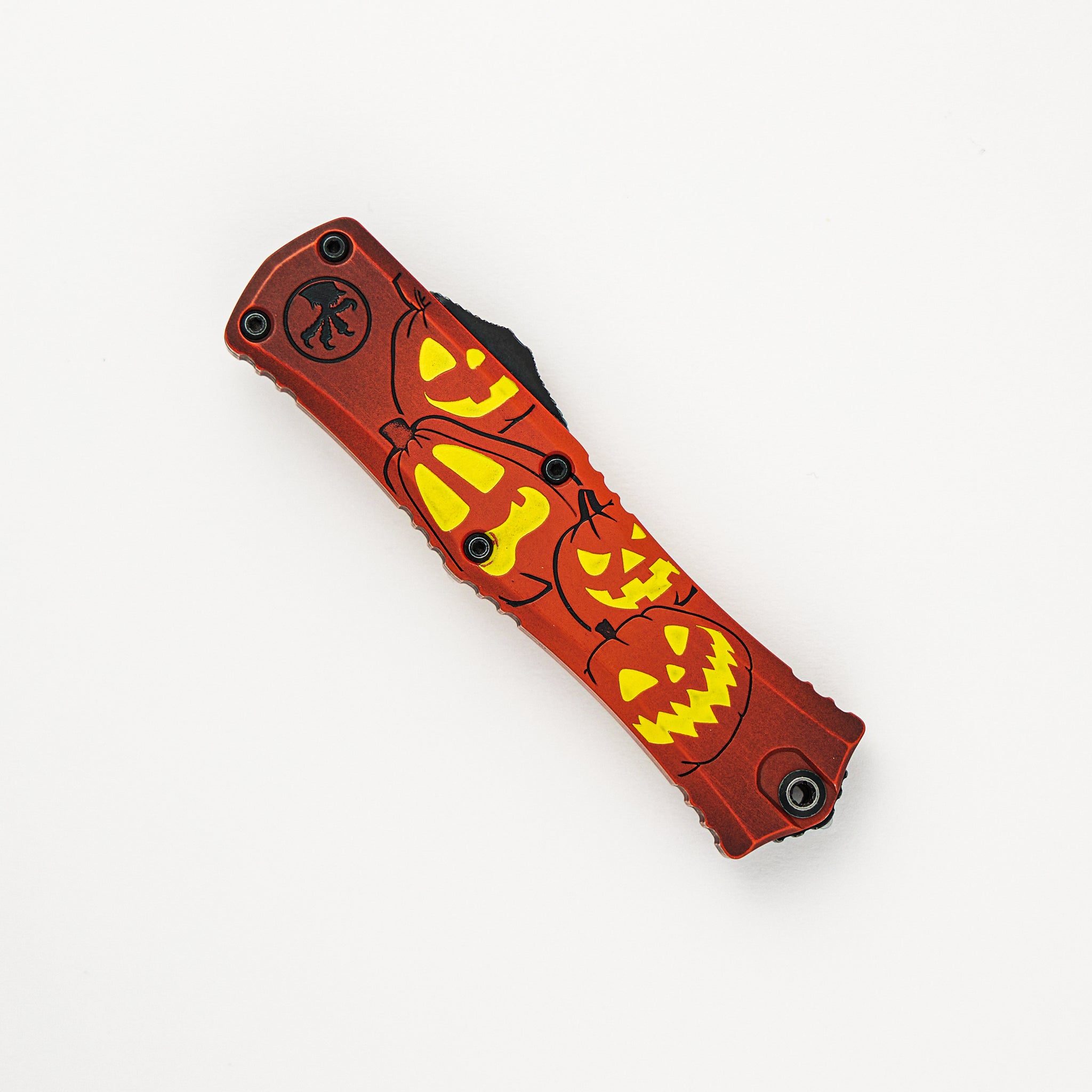 Microtech Mini Hera II D/E Signature Series Jack-o'-Lantern Standard 1702M-1 HWJLS