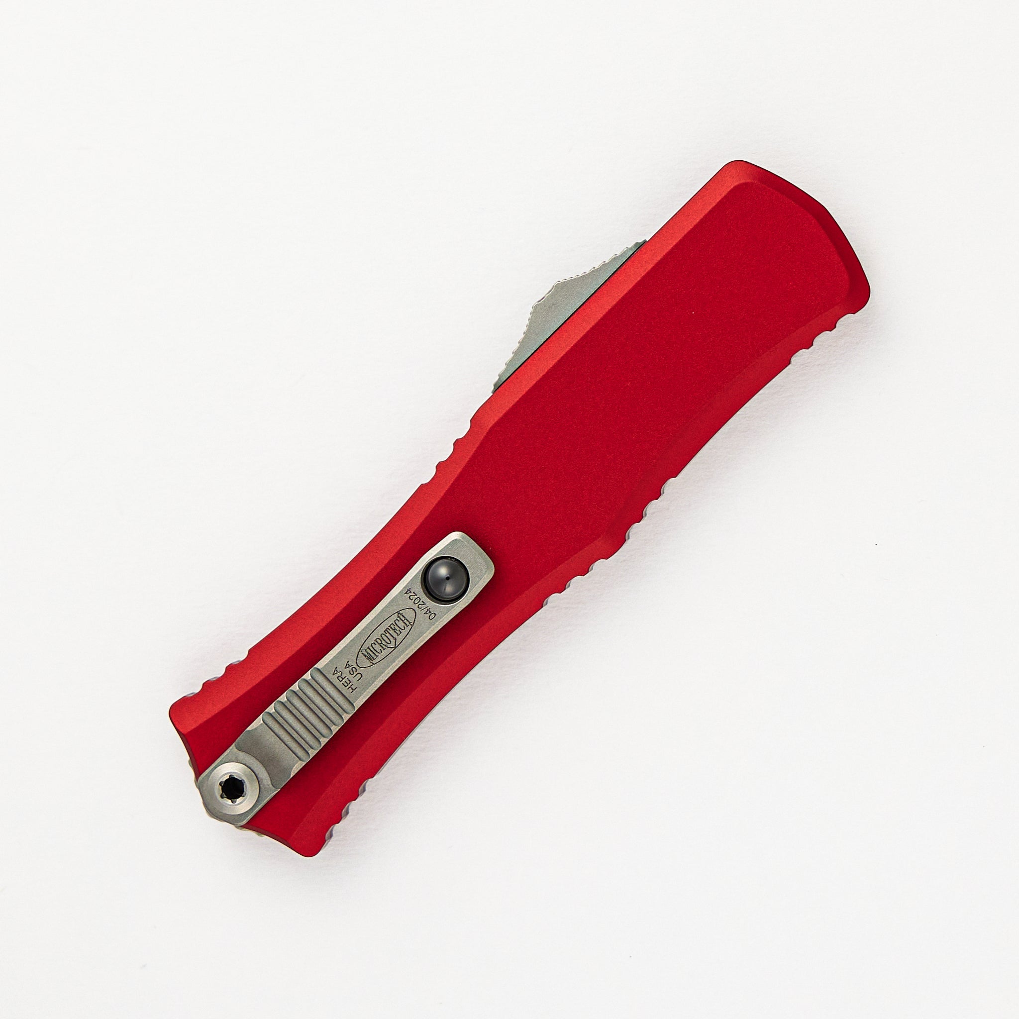 Microtech Mini Hera II D/E RED STONEWASH Standard 1702M-10 RD