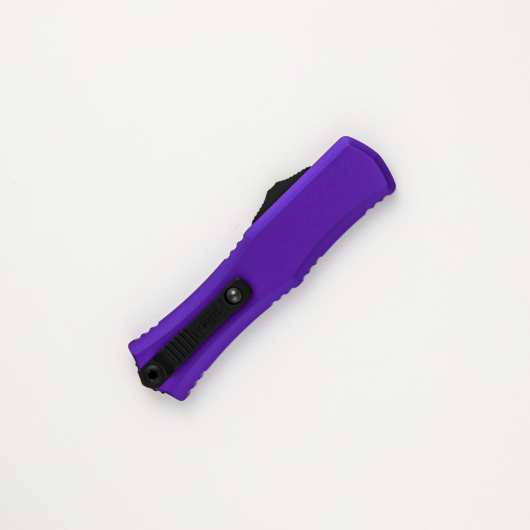 Microtech Mini Hera II D/E Purple Partial Serrated 1702M-2 PU