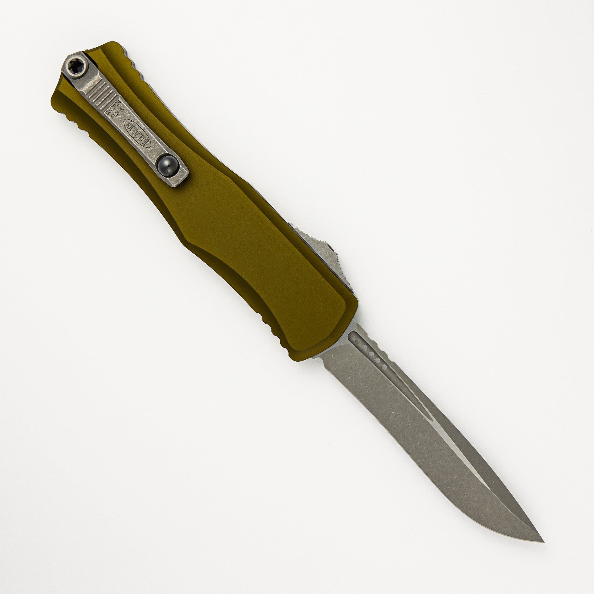 Microtech Hera II Recurve OD Green Apocalyptic Standard 1705-10 APOD