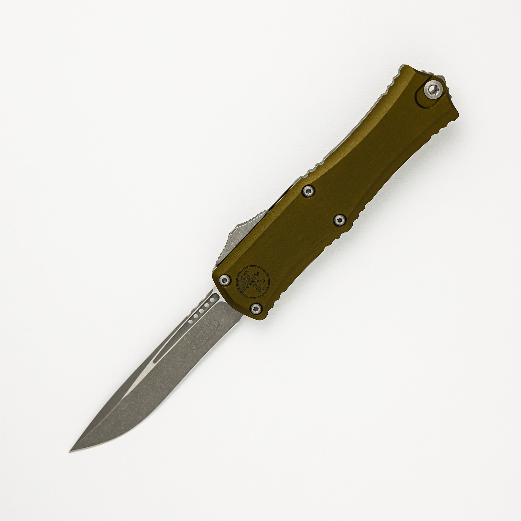 Microtech Hera II Mini Recurve OD Green Apocalyptic Standard 1705M-10 APOD