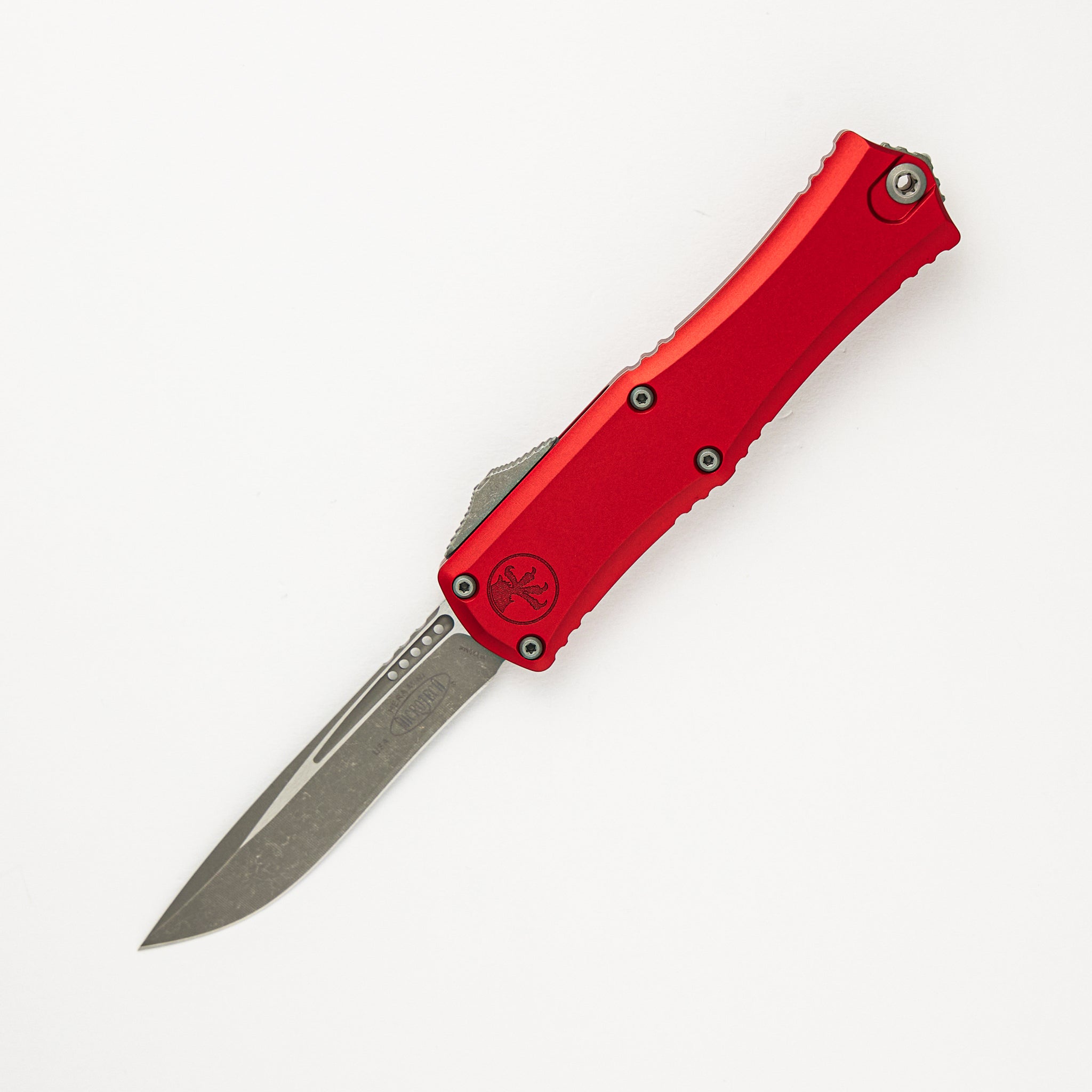 Microtech Hera II Mini Recurve Red Apocalyptic Standard 1705M-10 APRD