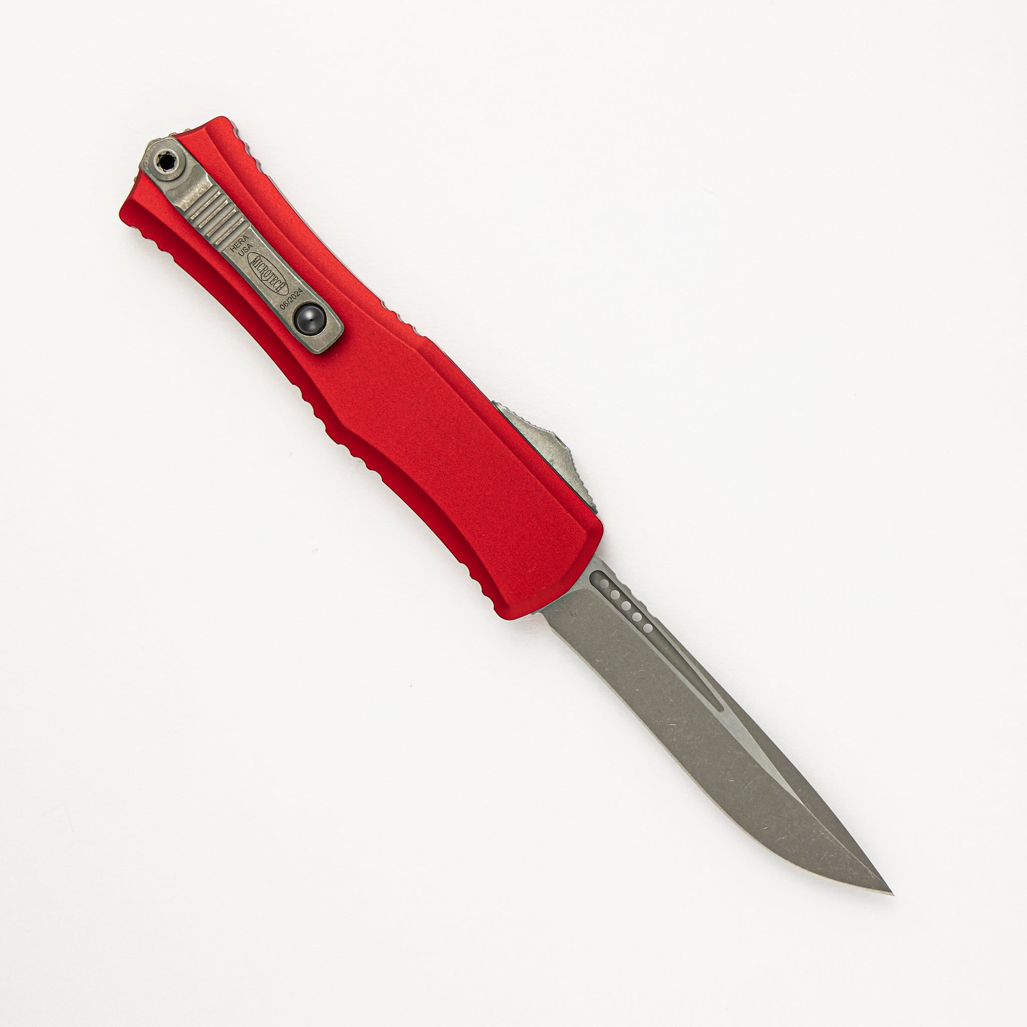 Microtech Hera II Mini Recurve Red Apocalyptic Standard 1705M-10 APRD