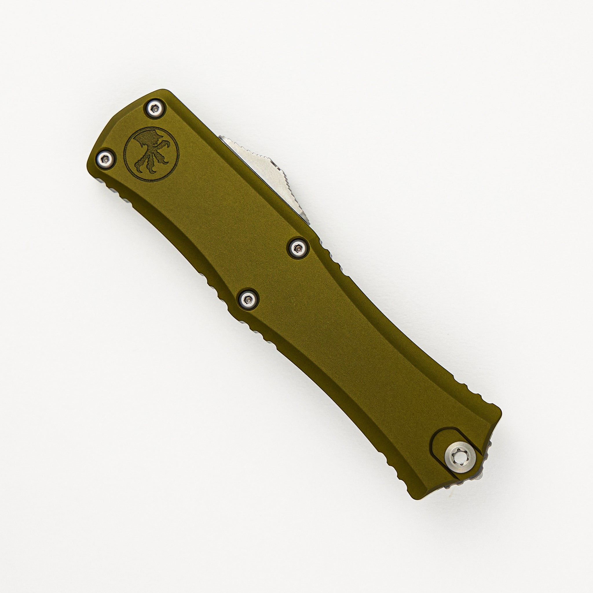 Microtech Hera II Mini Recurve OD Green Stonewash Standard 1705M-10 OD