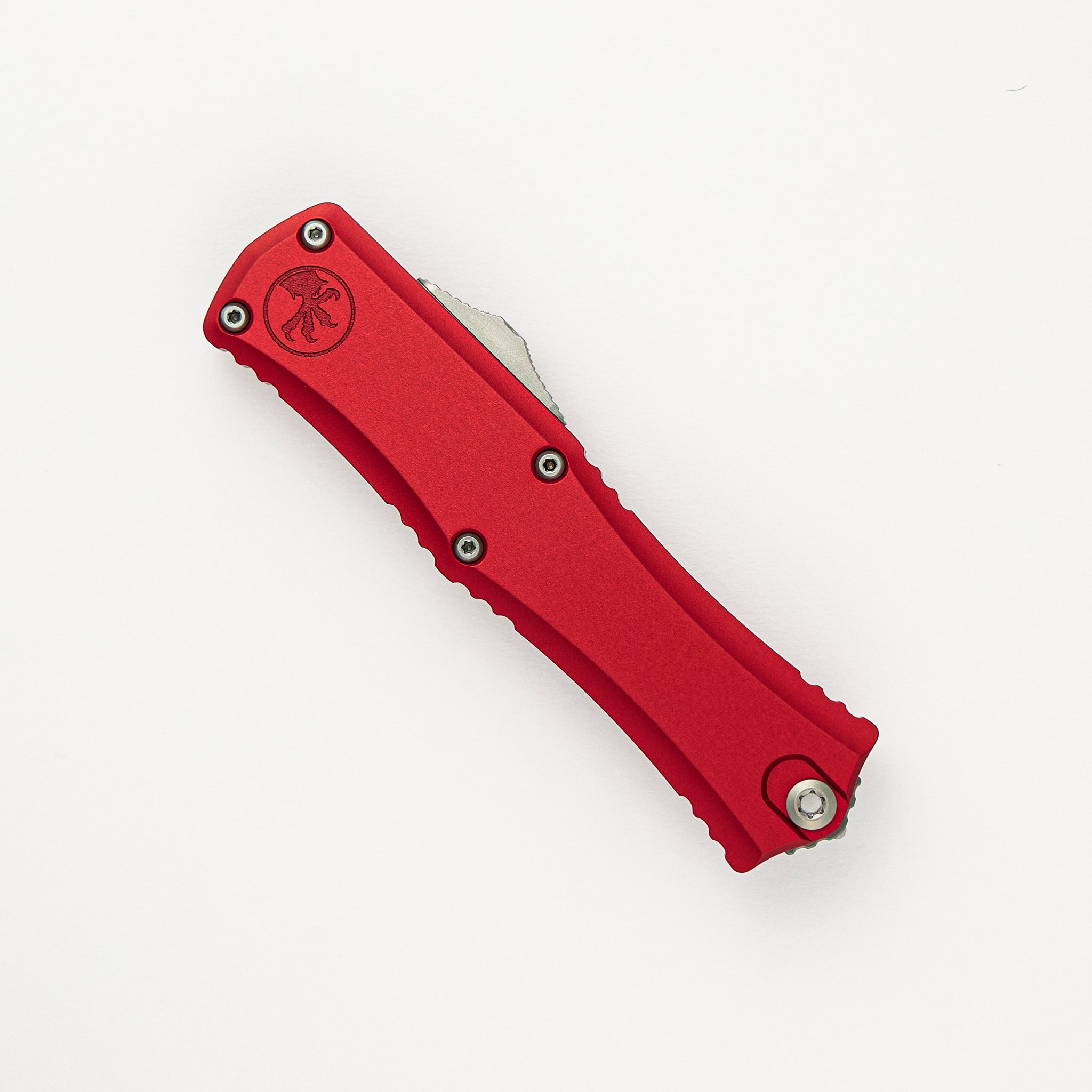 Microtech Hera II Mini Recurve Red Stonewash Standard 1705M-10 RD