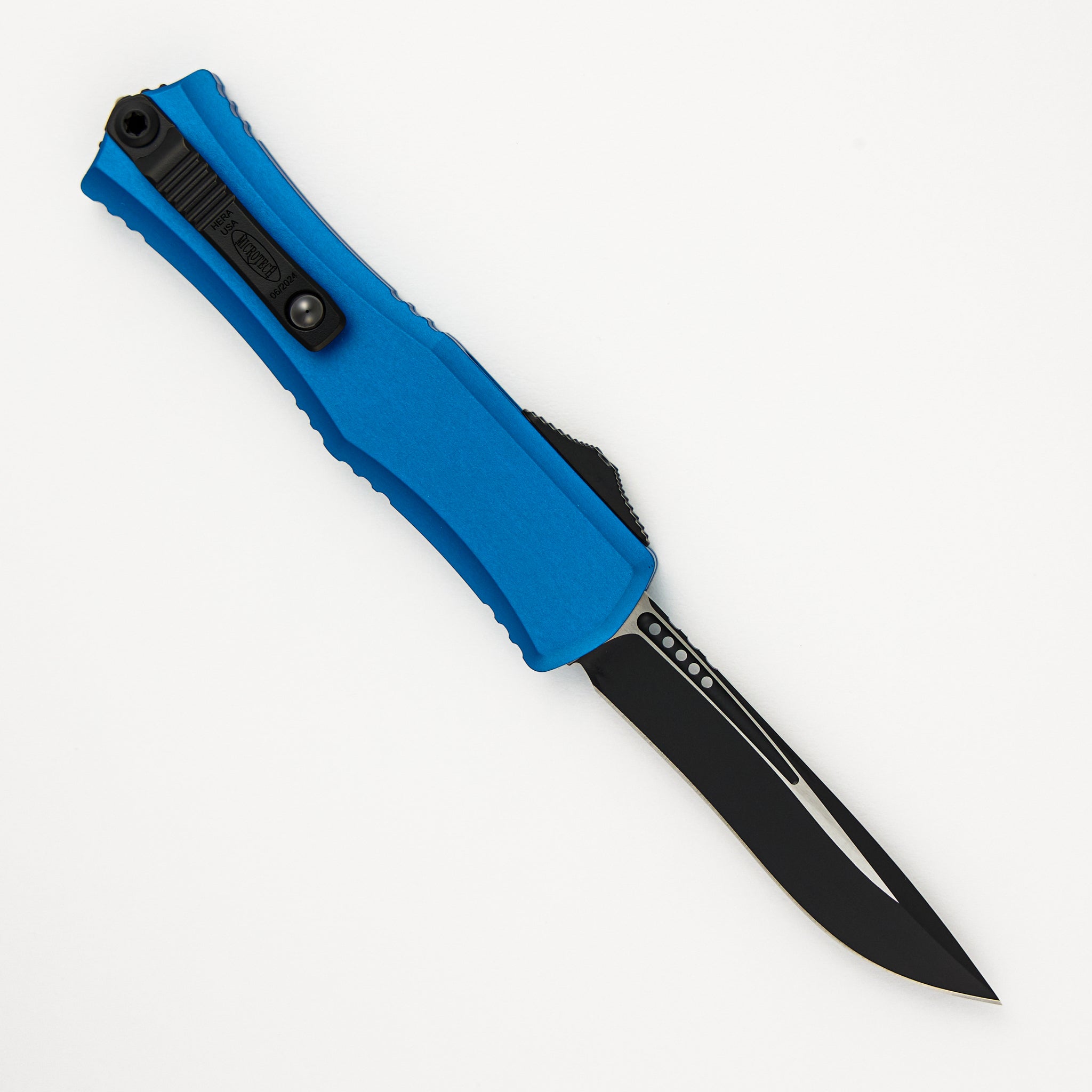 Microtech Hera II Mini Recurve Blue Standard 1705M-1BL