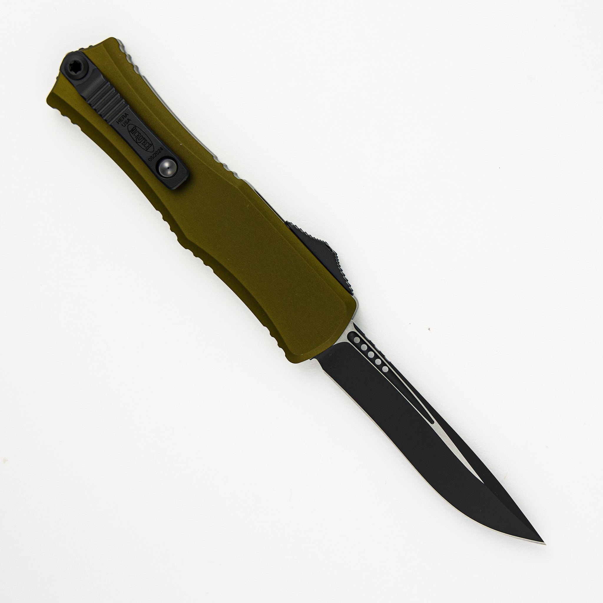 Microtech Hera II Mini Recurve OD Green Standard 1705M-1 OD