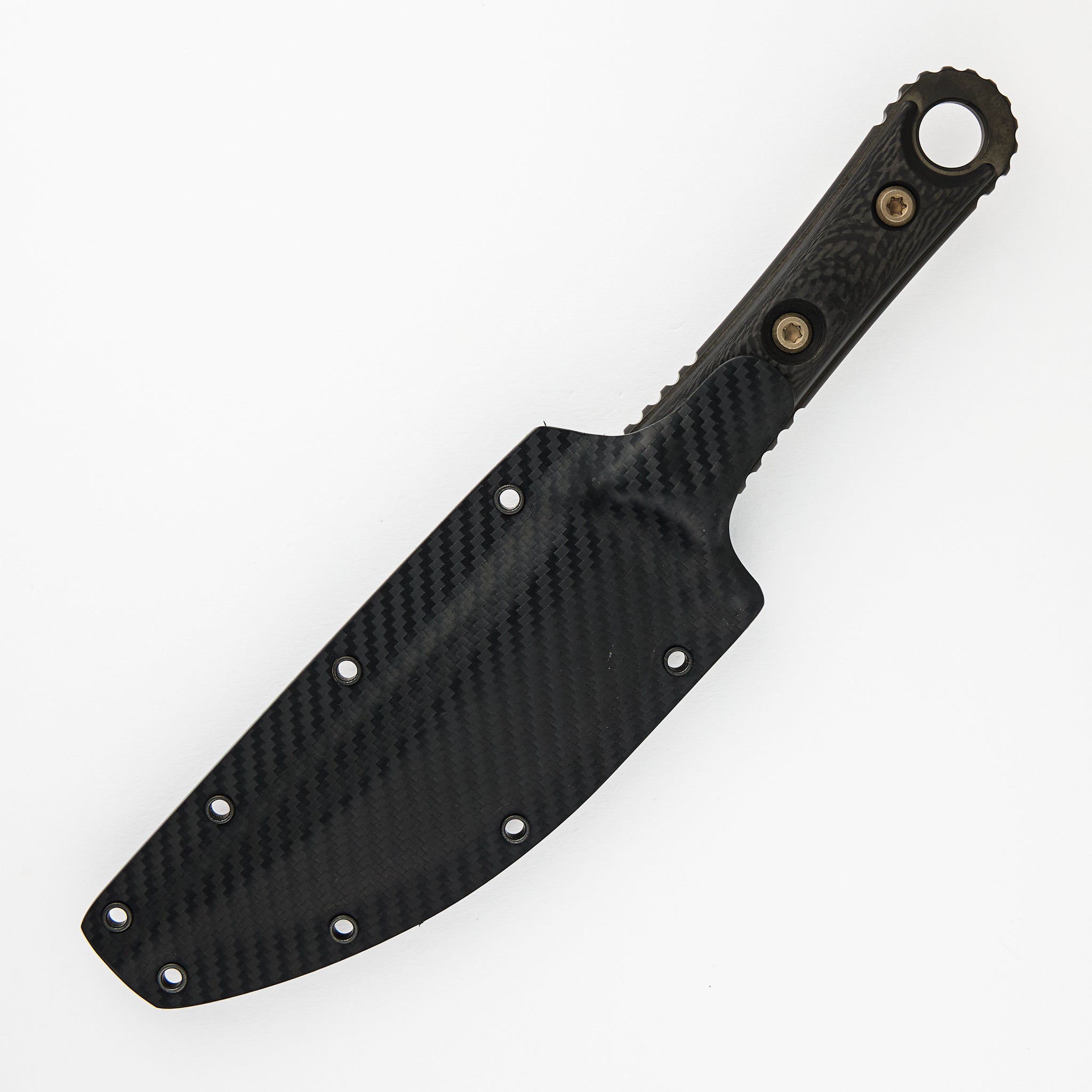 MICROTECH SBK S-E SIGNATURE SERIES DLC STANDARD CARBON FIBER HANDLE 200-1 DLCCFS