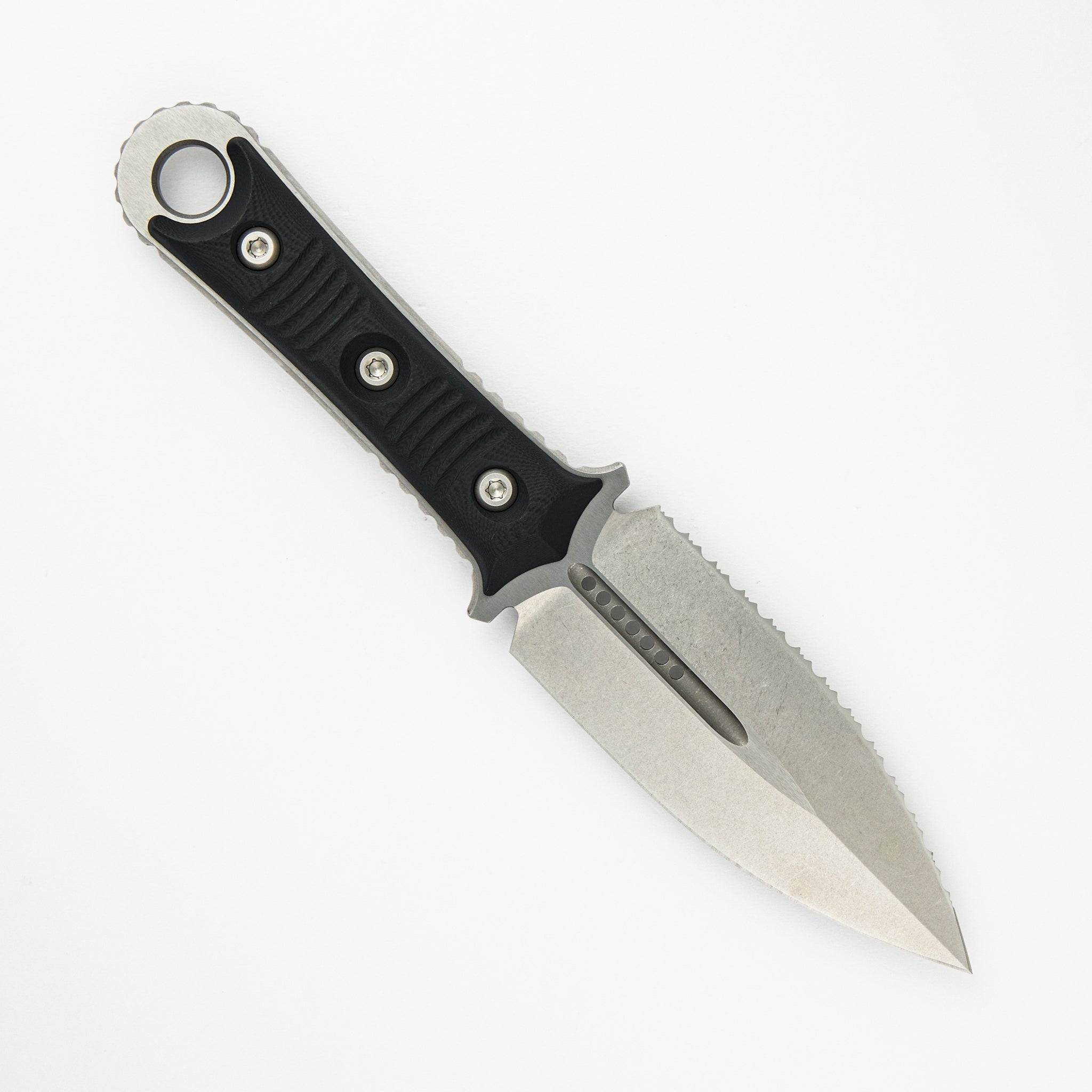 MICROTECH SBD D-E STONEWASH FULL SERRATED 201-12