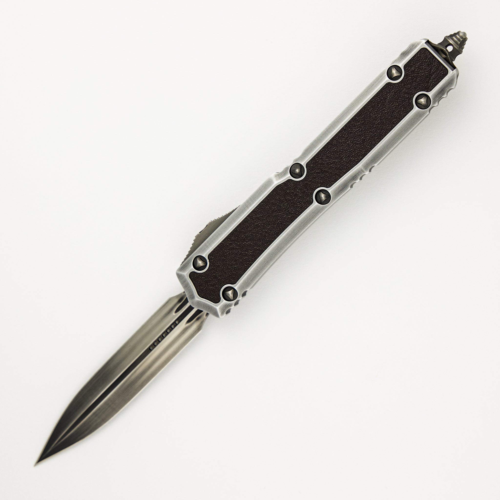 Microtech Makora D/E Standard Nickel Boron Internals Leather Inlay 206-1 MD