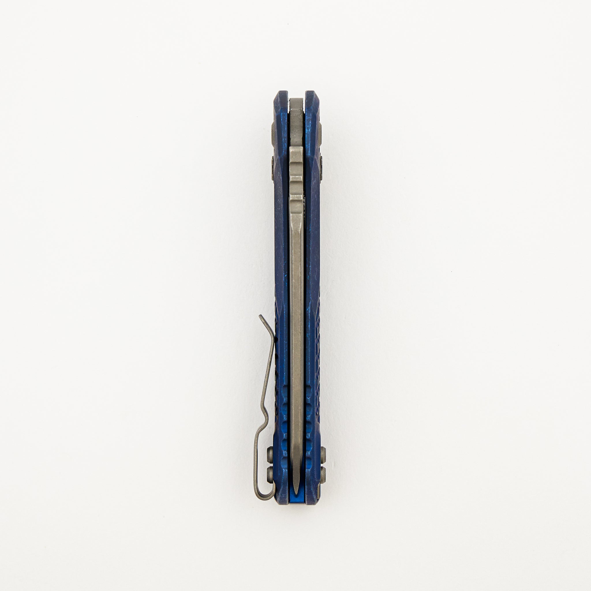 "Marfione Select" MSI - RAM-LOK - Apocalyptic Finish Antique Blue Anodized Frag Pattern Titanium W/ Blue Accent 210-10APFRMS2