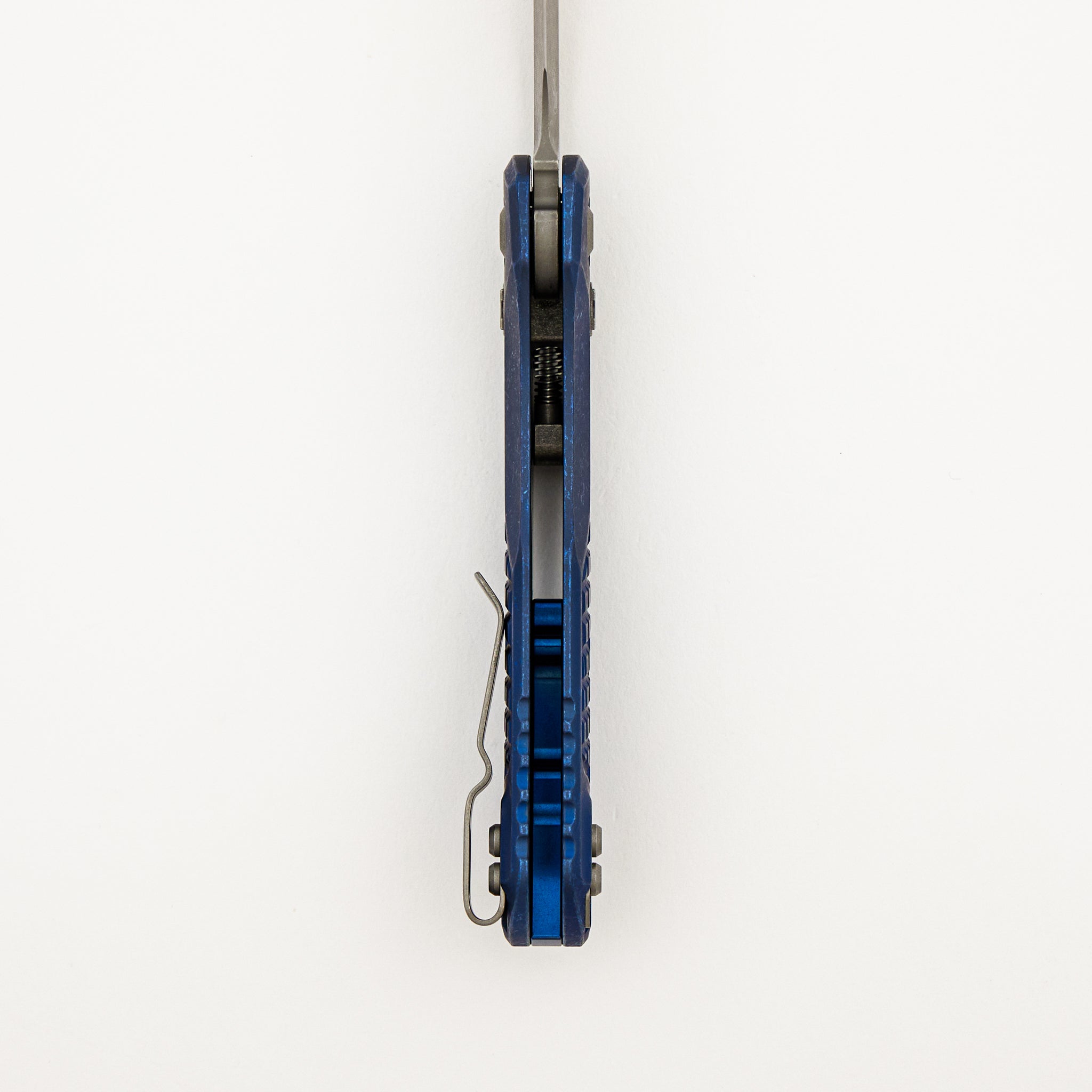"Marfione Select" MSI - RAM-LOK - Apocalyptic Finish Antique Blue Anodized Frag Pattern Titanium W/ Blue Accent 210-10APFRMS2