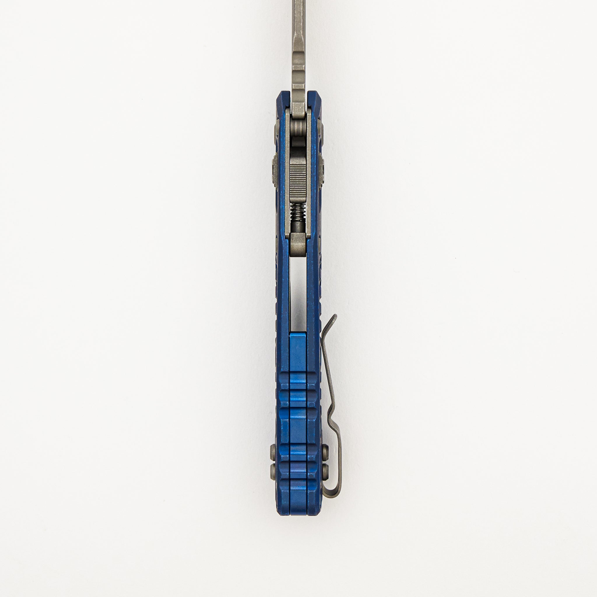 "Marfione Select" MSI - RAM-LOK - Apocalyptic Finish Antique Blue Anodized Frag Pattern Titanium W/ Blue Accent 210-10APFRMS2