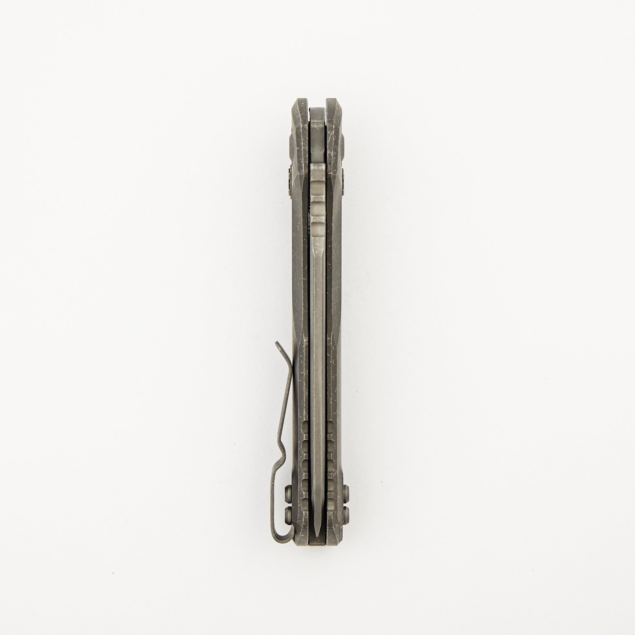 "Marfione Select" MSI - RAM-LOK - Full Serrated Apocalyptic Finish Slab Side Titanium 210-12APMS1