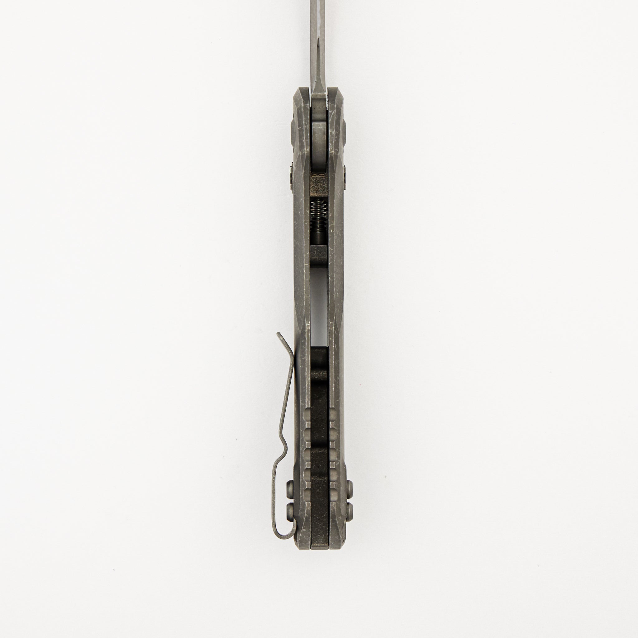 "Marfione Select" MSI - RAM-LOK - Full Serrated Apocalyptic Finish Slab Side Titanium 210-12APMS1