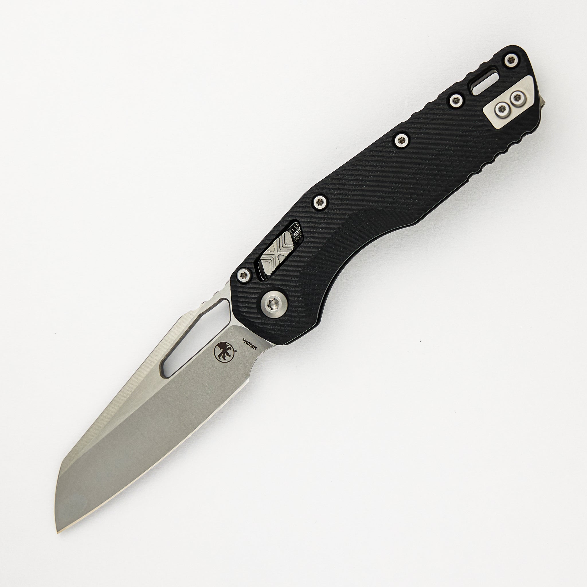 Microtech MSI S/E Fluted Black G10 Stonewash Standard 210-10 FLGTBK