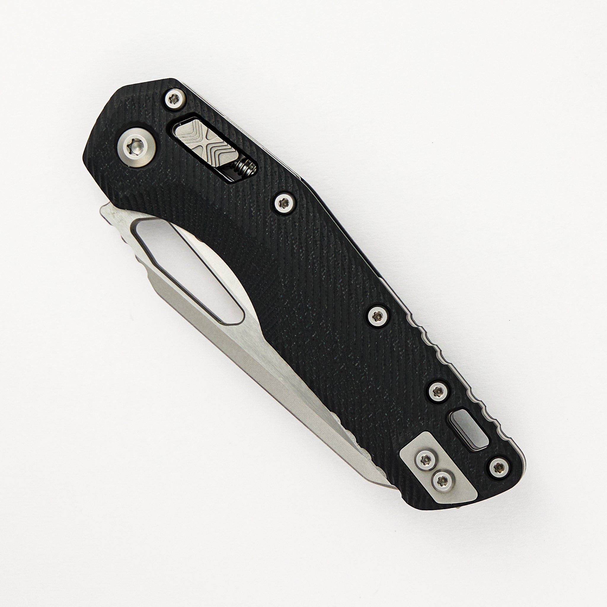 Microtech MSI S/E Fluted Black G10 Stonewash Standard 210-10 FLGTBK