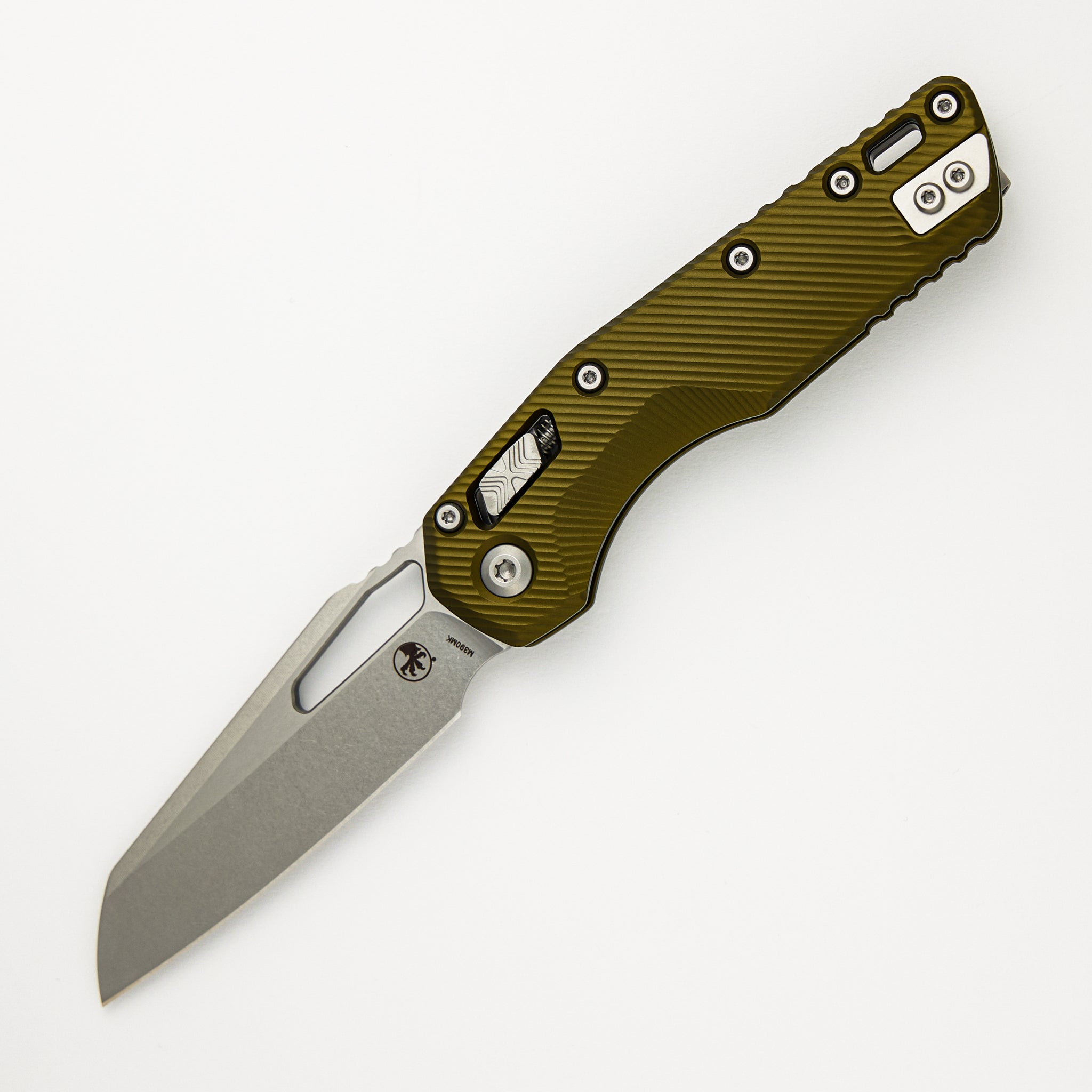 Microtech MSI S/E Fluted OD Green Stonewash Standard 210-10 FLOD