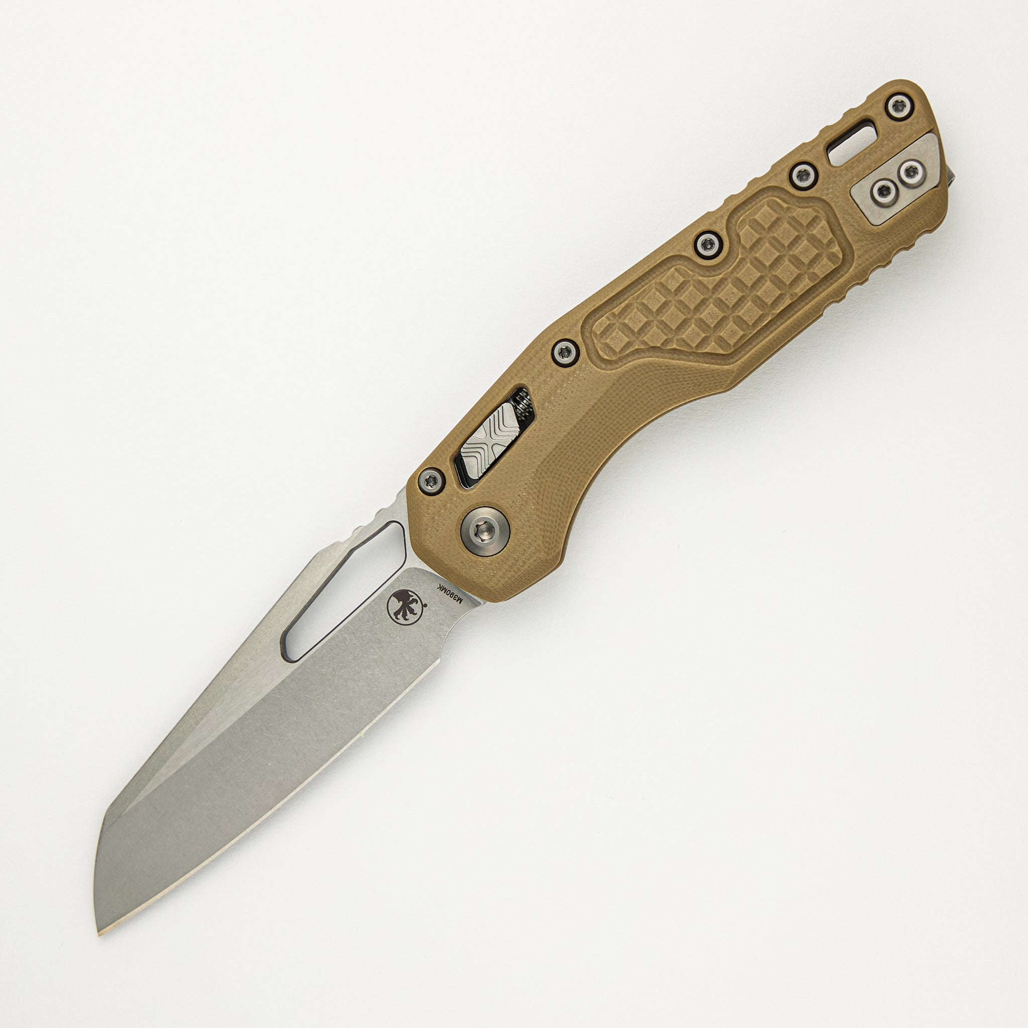 Microtech MSI S/E Frag G-10 Tan Stonewash Standard 210-10 FRGTTA