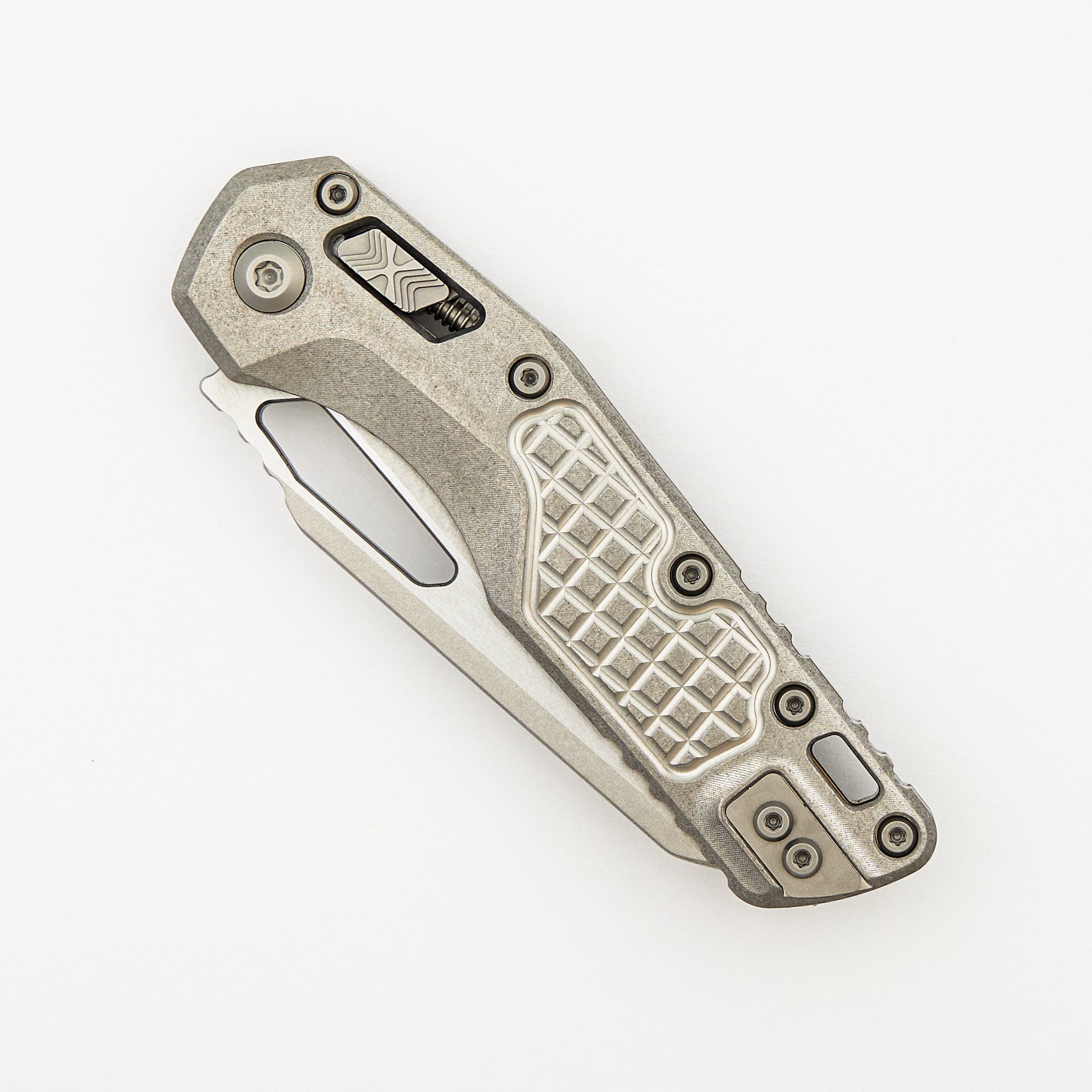 "Marfione Select" MSI - RAM-LOK - Stonewash Finish Frag Pattern Titanium W/ Bronze Titanium Accent 210-10FRMS1