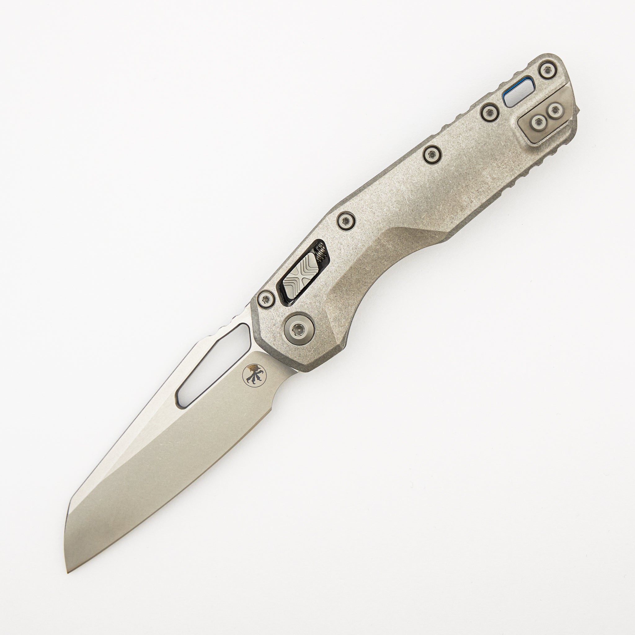 "Marfione Select" MSI - RAM-LOK - Stonewash Finish Slab Side Titanium W/ Blue Titanium Accent 210-10MS2