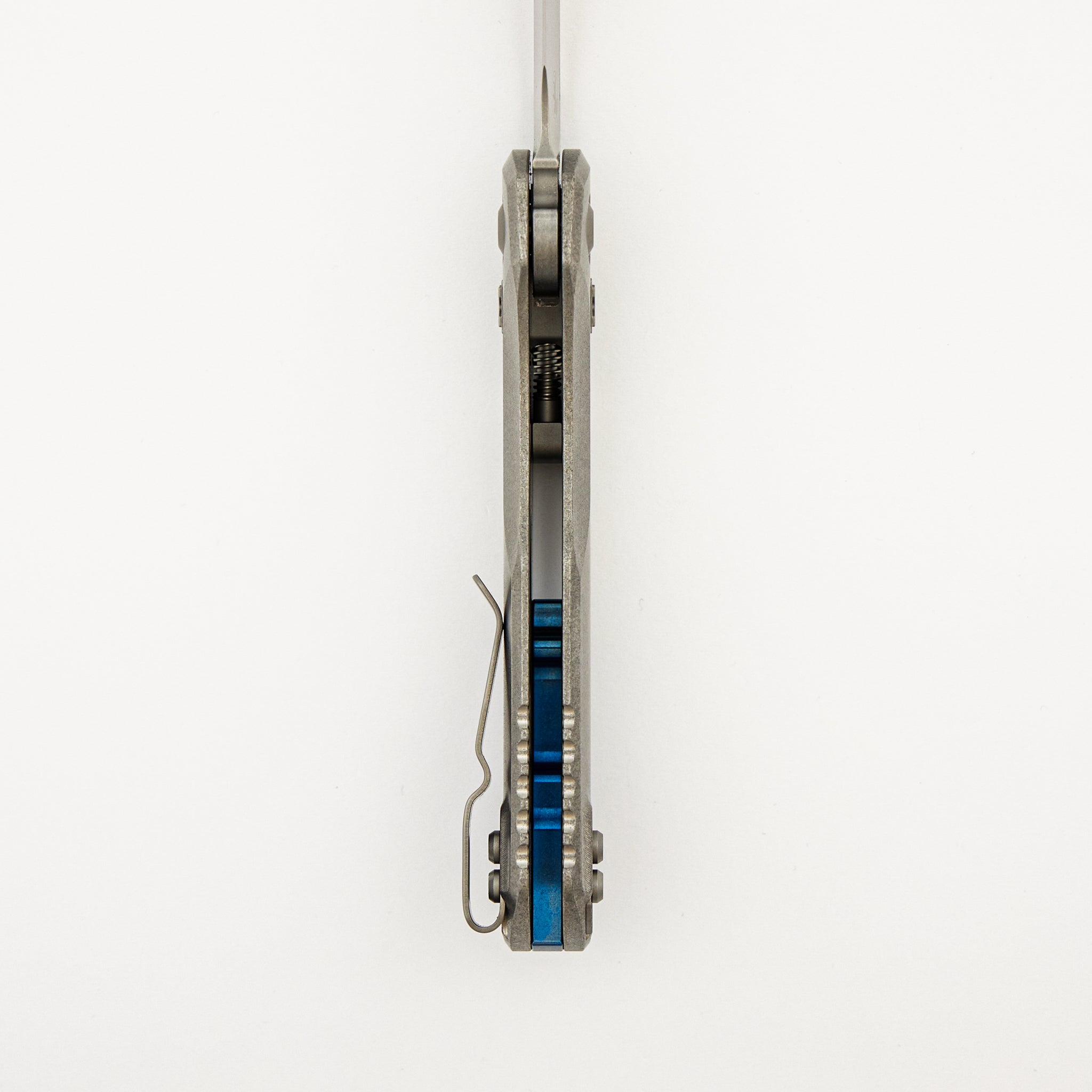 "Marfione Select" MSI - RAM-LOK - Stonewash Finish Slab Side Titanium W/ Blue Titanium Accent 210-10MS2