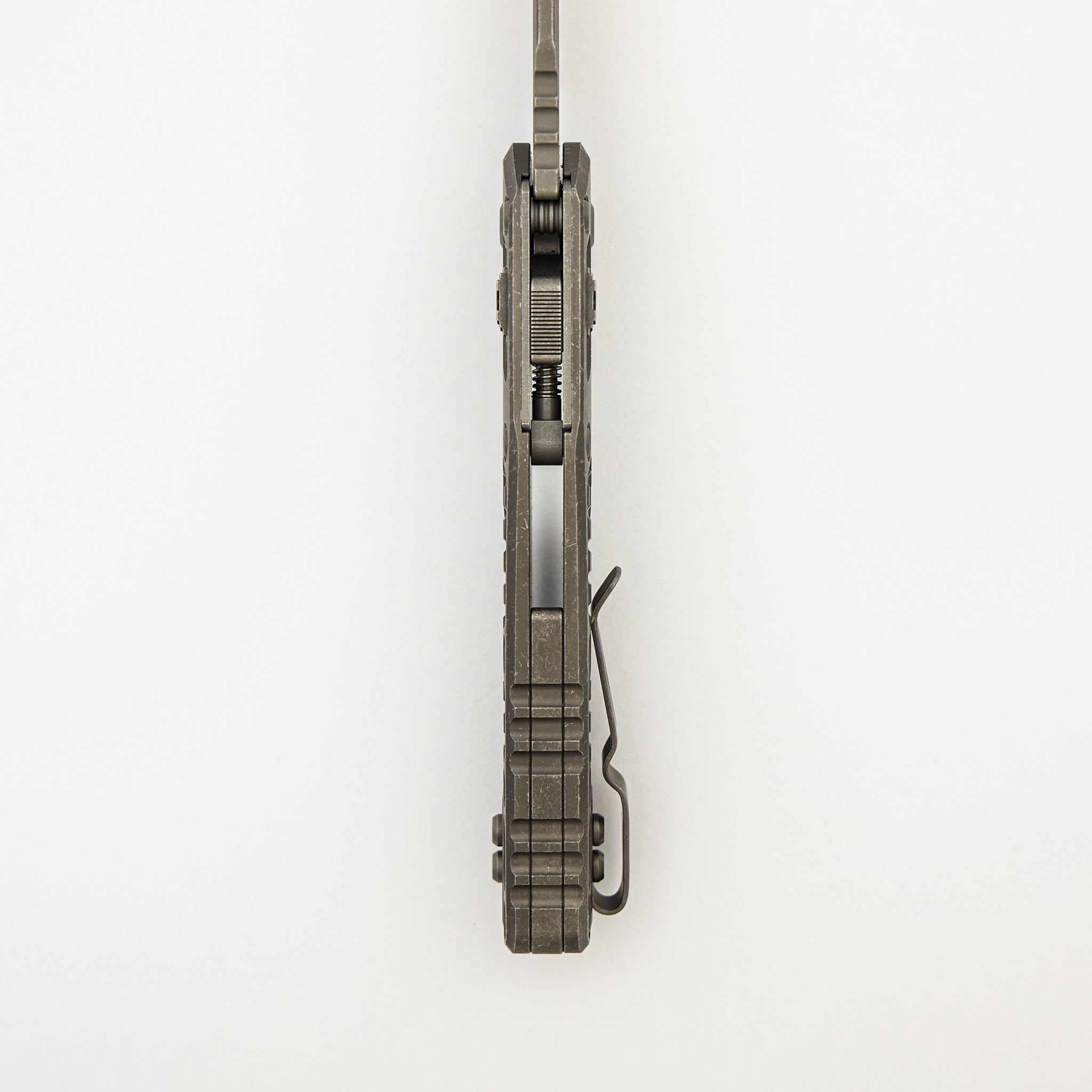 "Marfione Select" MSI - RAM-LOK - Partial Serrated Apocalyptic Finish Frag Pattern Titanium 210-11APFRMS1