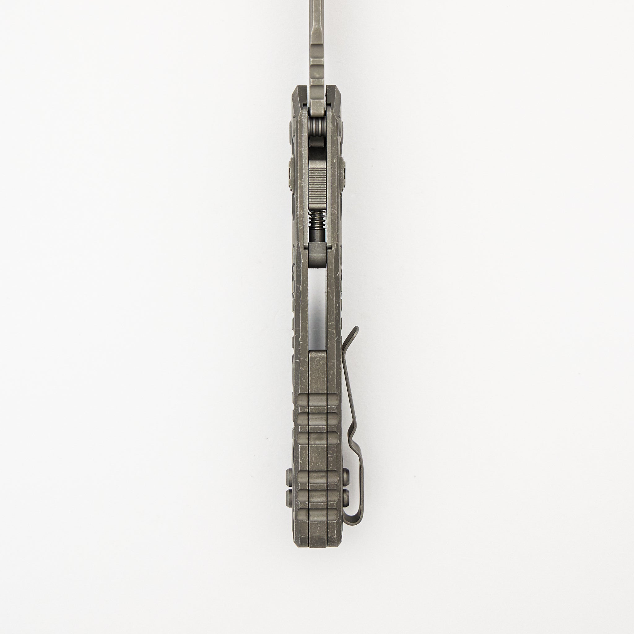 "Marfione Select" MSI - RAM-LOK - Full Serrated Apocalyptic Finish Frag Pattern Titanium 210-12APFRMS1