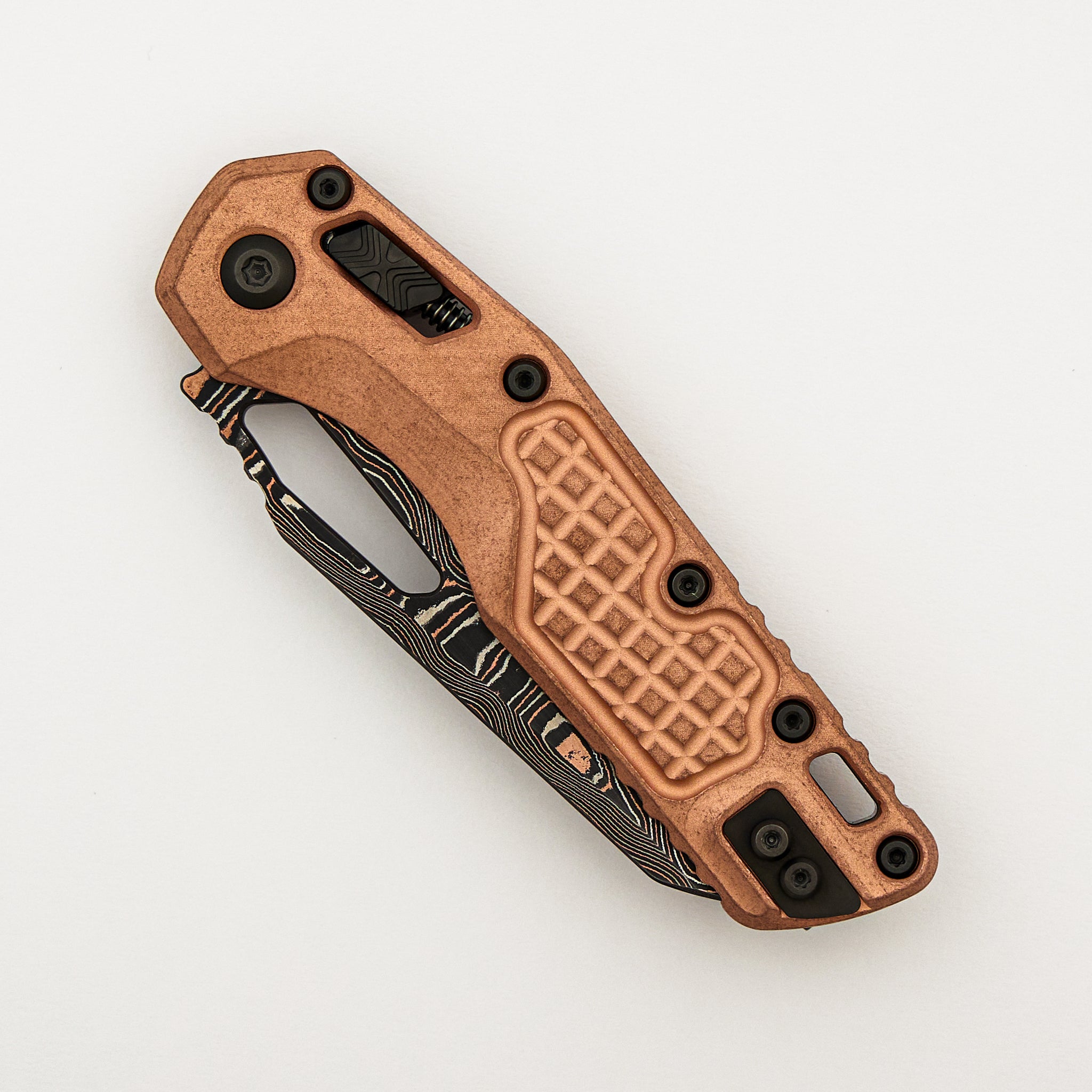"Marfione Select" MSI - RAM-LOK - Baker Forge Coppermai Stonewash Frag Pattern Copper W/ Bronze Titanium Accent 210-16FRMS1