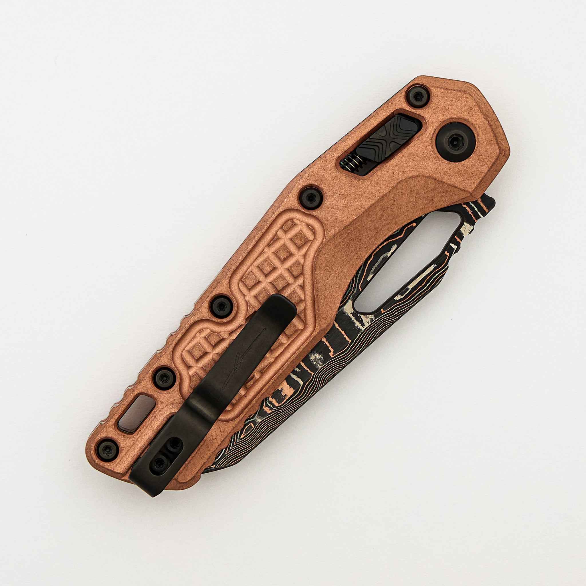 "Marfione Select" MSI - RAM-LOK - Baker Forge Coppermai Stonewash Frag Pattern Copper W/ Bronze Titanium Accent 210-16FRMS1