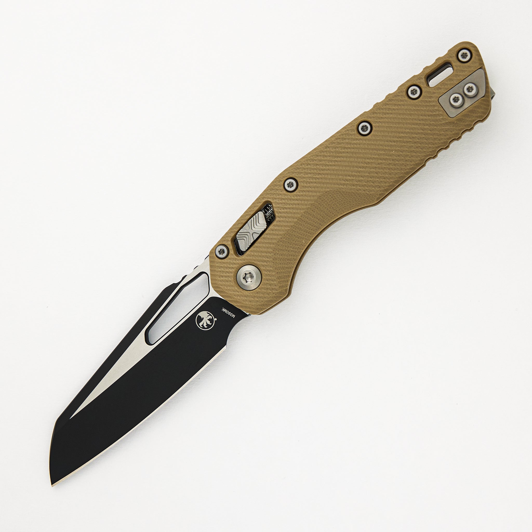 Microtech MSI S/E Fluted Tan G10 Standard 210-1 FLGTTA