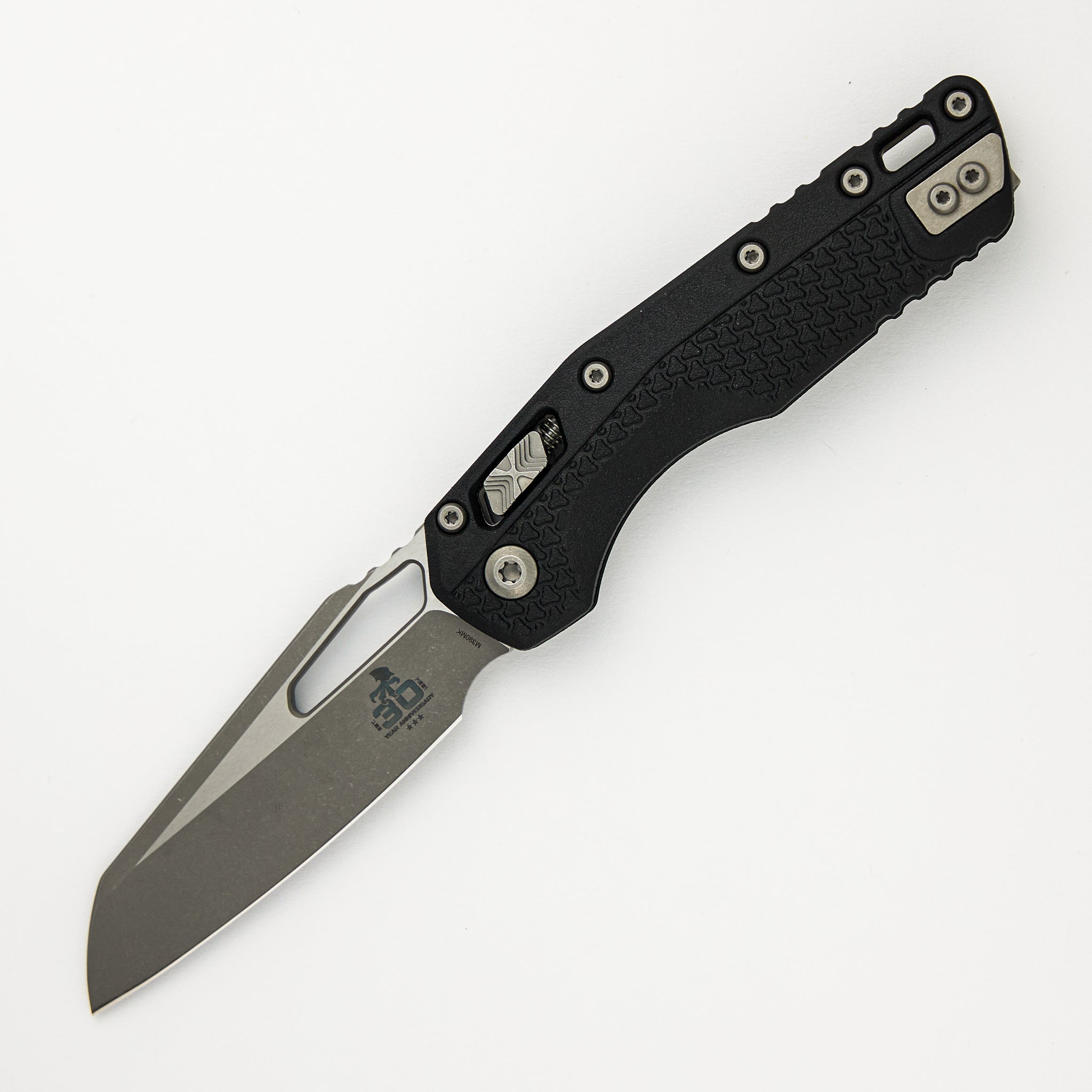 Microtech MSI S/E Tri-Grip 30th Anniversary Polymer Black Apocalyptic Standard 210T-10 APPMBK 30