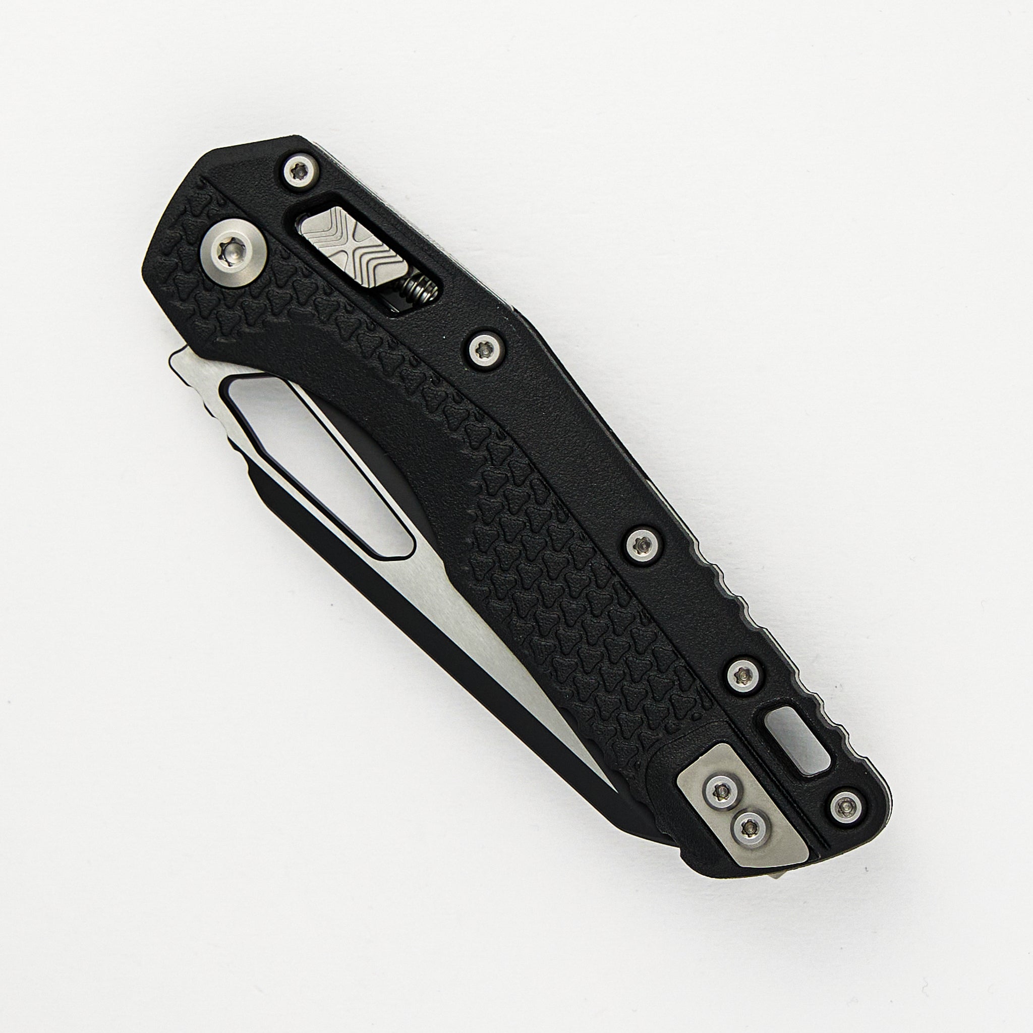 Microtech MSI S/E Tri-Grip Polymer Black Standard 210T-1 PMBK