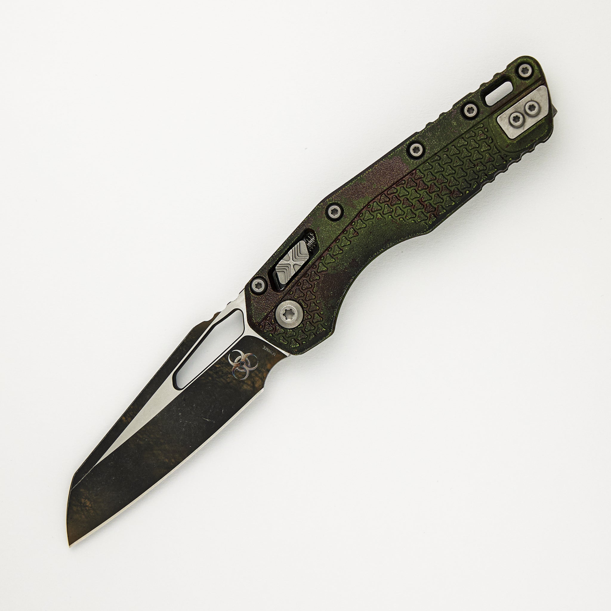 Microtech MSI RAM-LOK S/E Tri-Grip Outbreak Signature Series Polymer Standard 210T-1 PMOBS