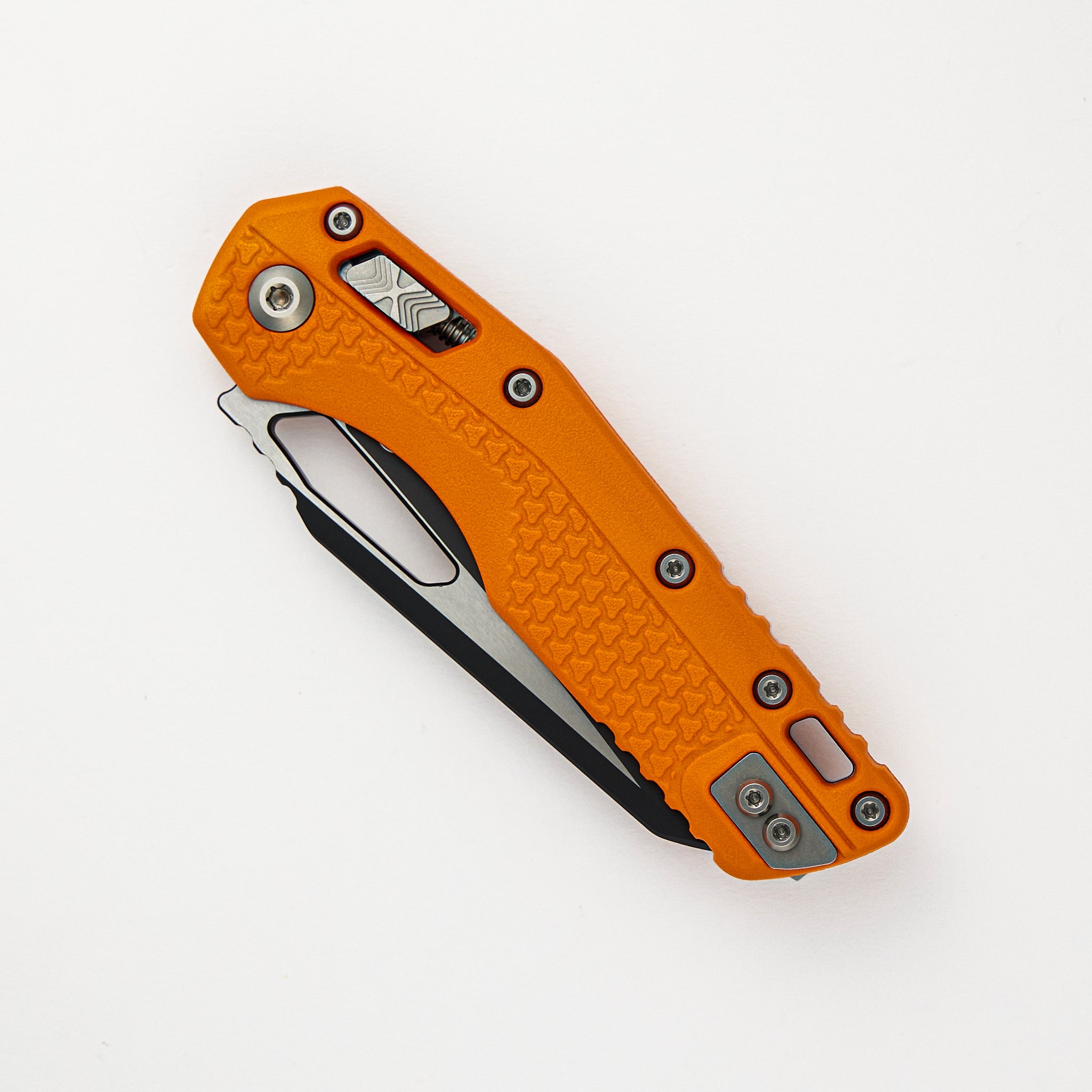 Microtech MSI RAM-LOK S/E Tri-Grip Polymer Orange Tactical Standard 210T-1PMOR